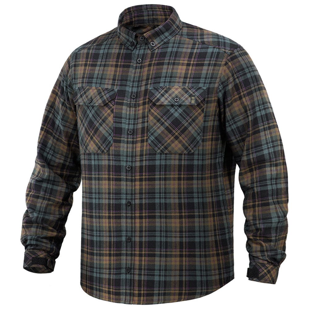 Chemise Lumberjack Merino Cold Weather M-Tac - Blue/Yellow