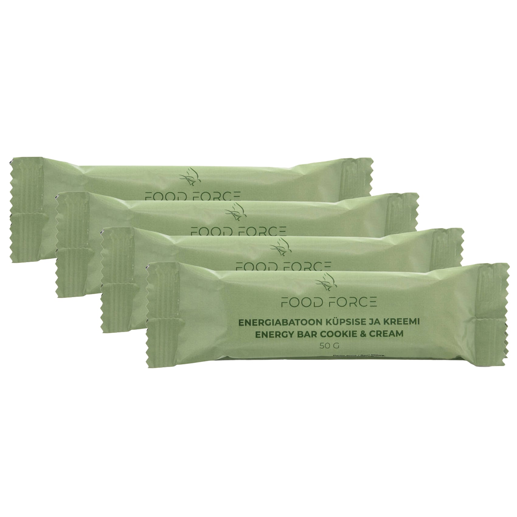 Barre énergétique biscuit à la crème 50 g - 4 pcs. Arpol Food Force