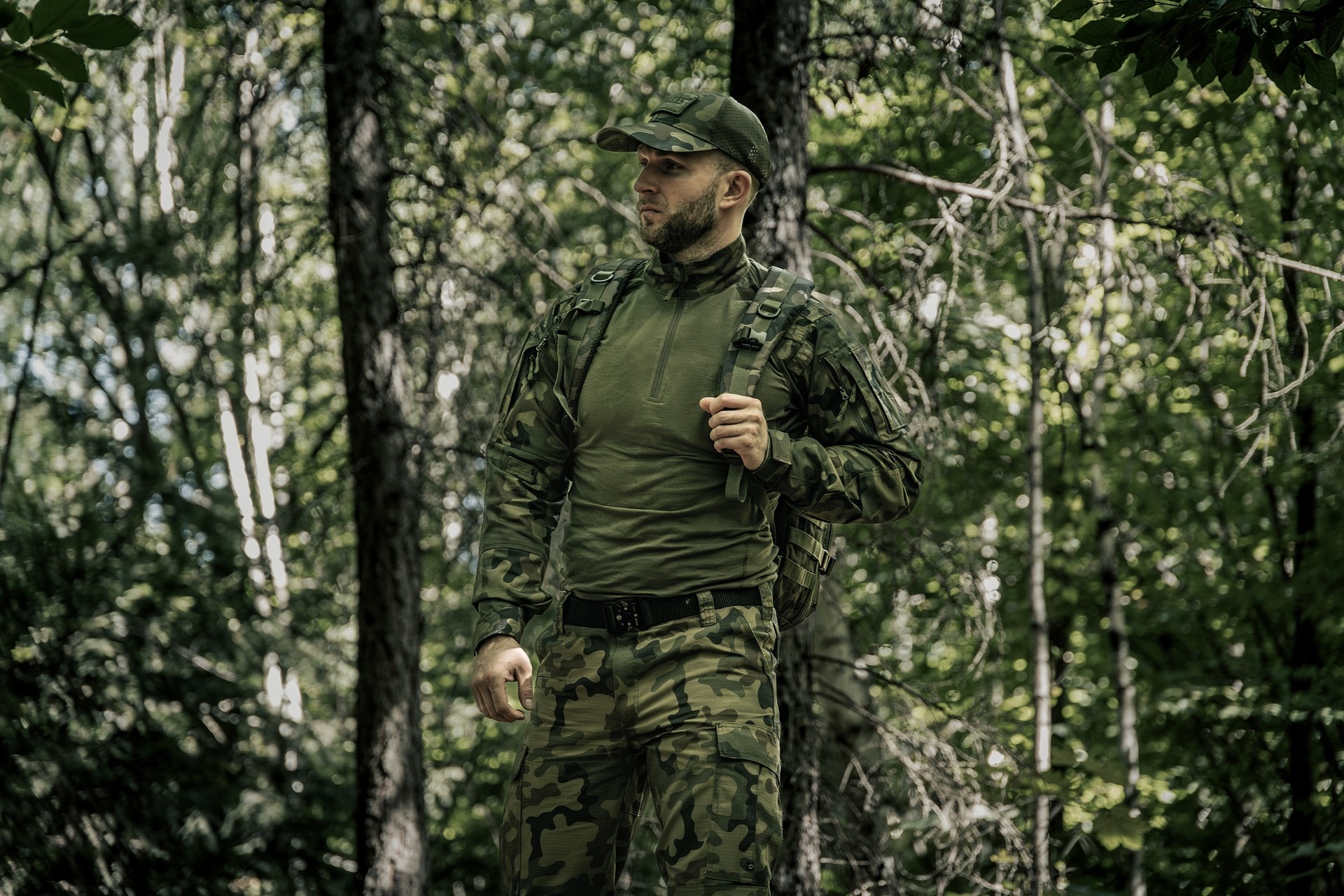 Sweat-shirt Tactical Field 2.0 Mil-Tec - wz.93 Pantera PL Woodland