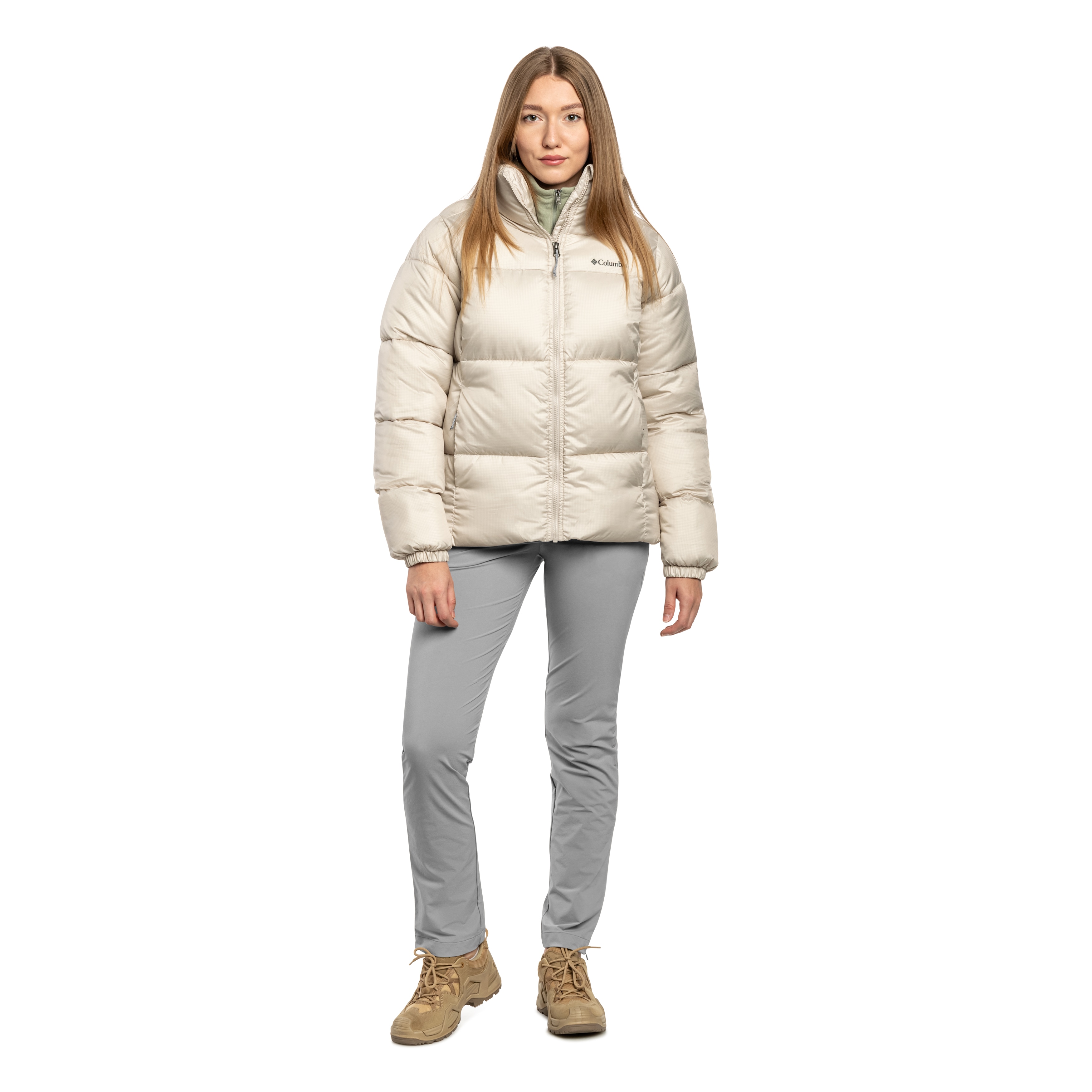 Veste pour femmes Puffect II Full Zip Jacket Columbia - Dark Stone