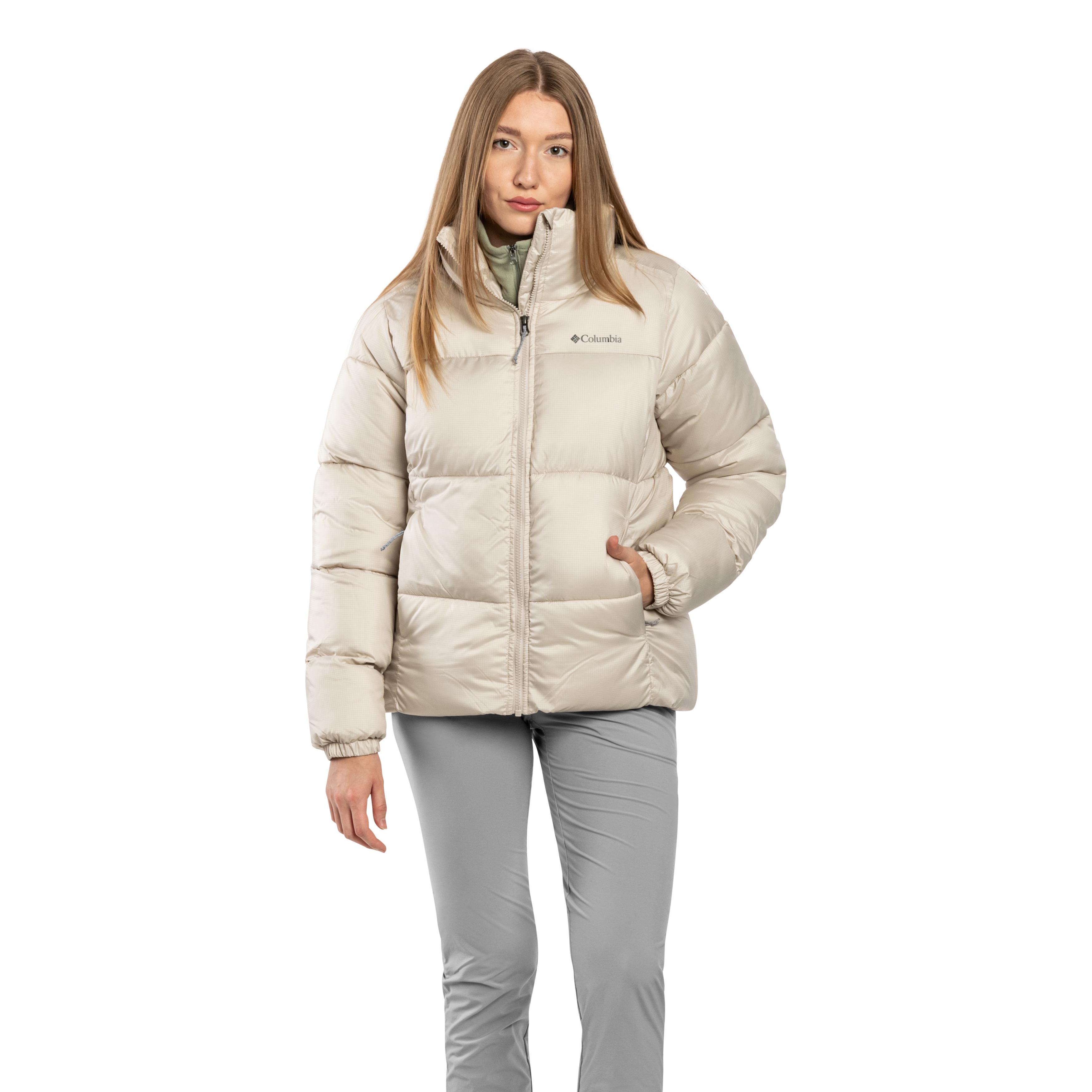Veste pour femmes Puffect II Full Zip Jacket Columbia - Dark Stone
