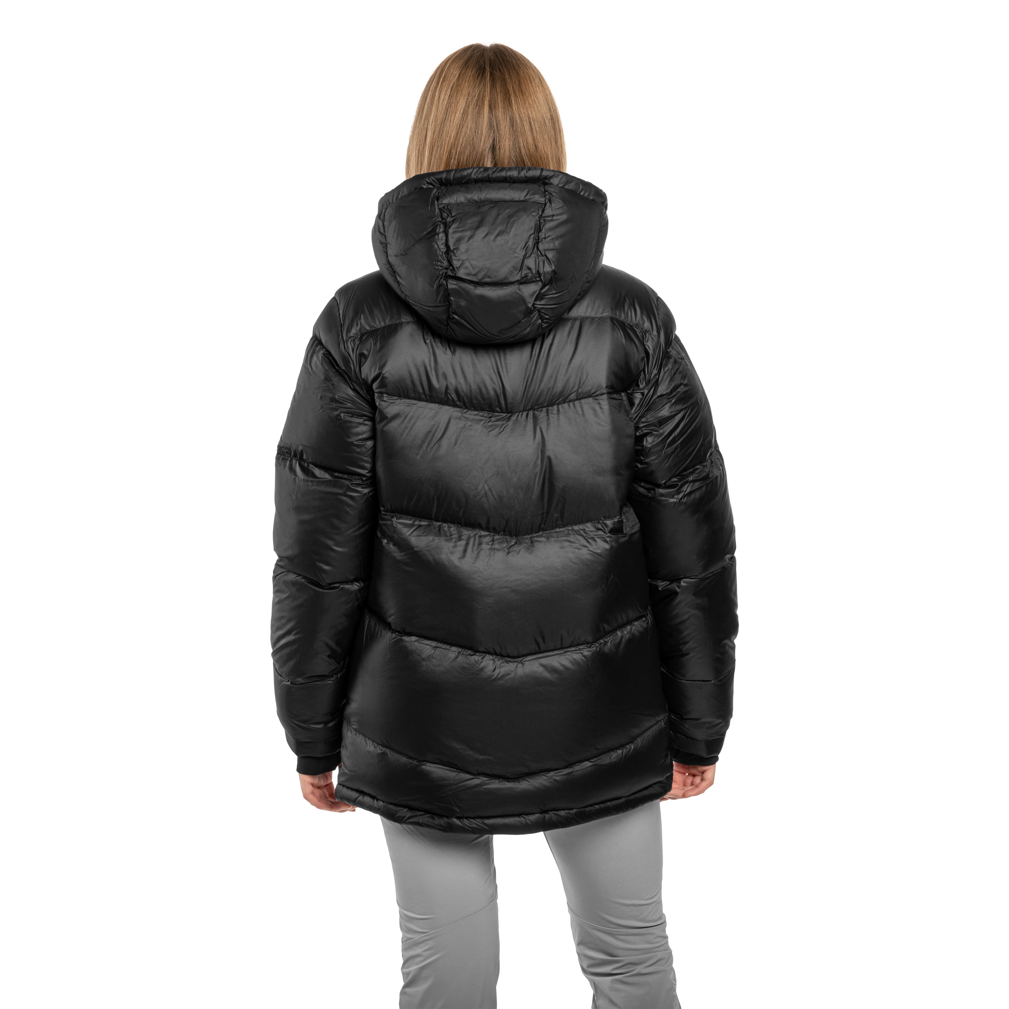Veste pour femme Cloudview Down Hooded Jacket Columbia - Black