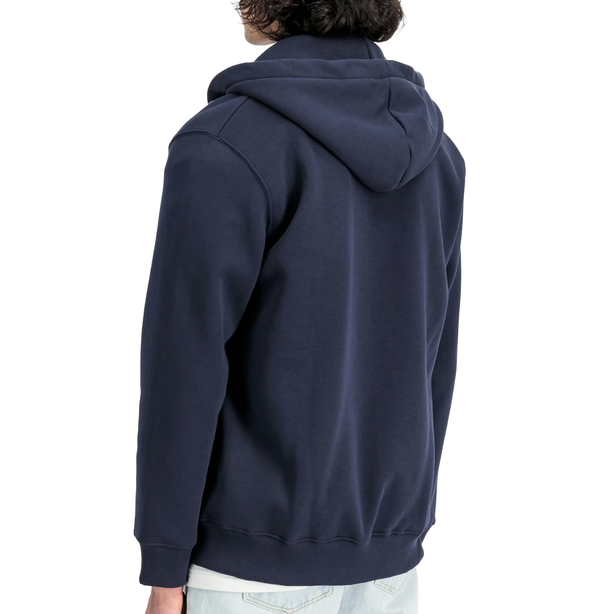 Sweat-shirt Basic Zip Hoody Alpha Industries - Rep Blue