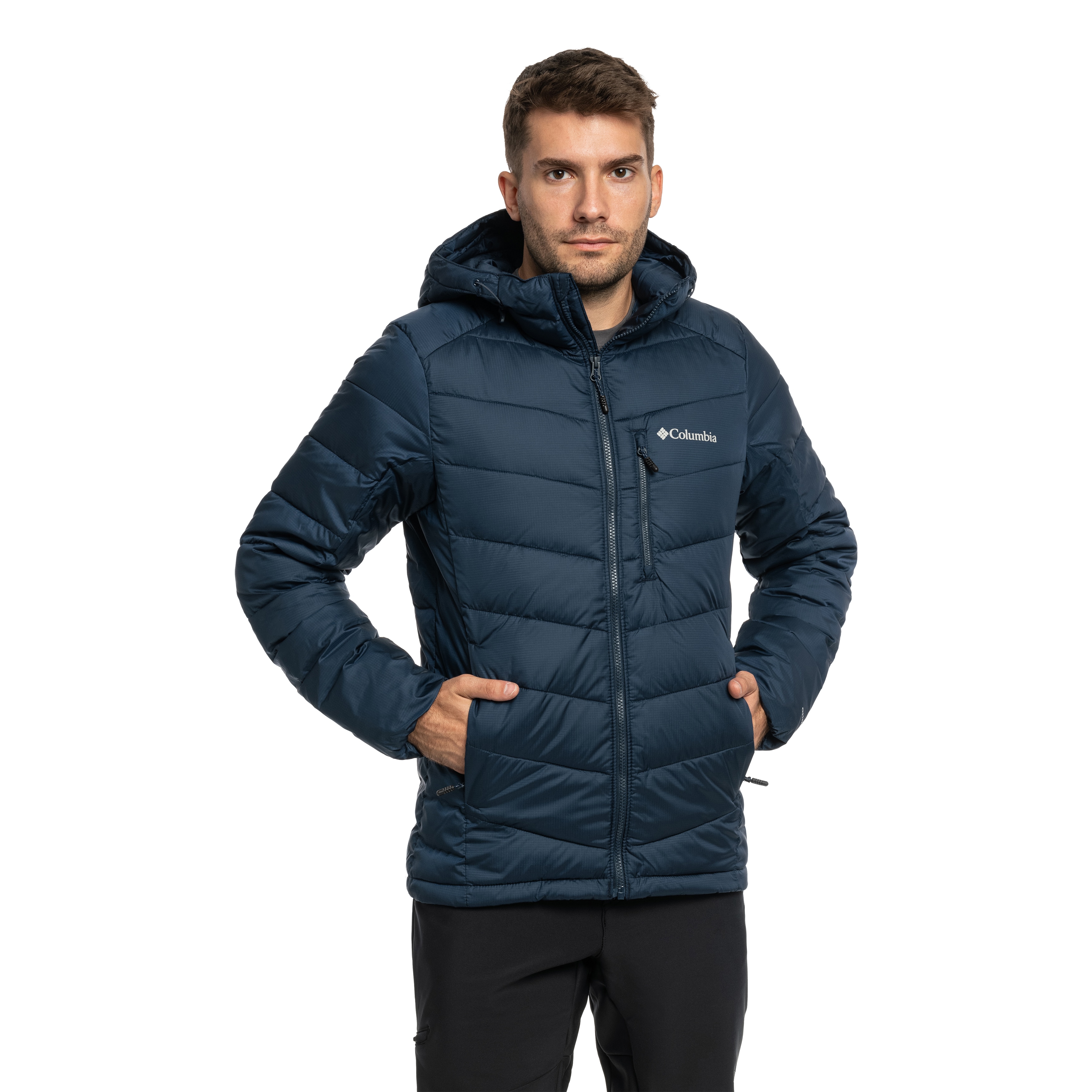 Veste Labyrinth Loop II Insulated Hooded Columbia - Collegiate Navy