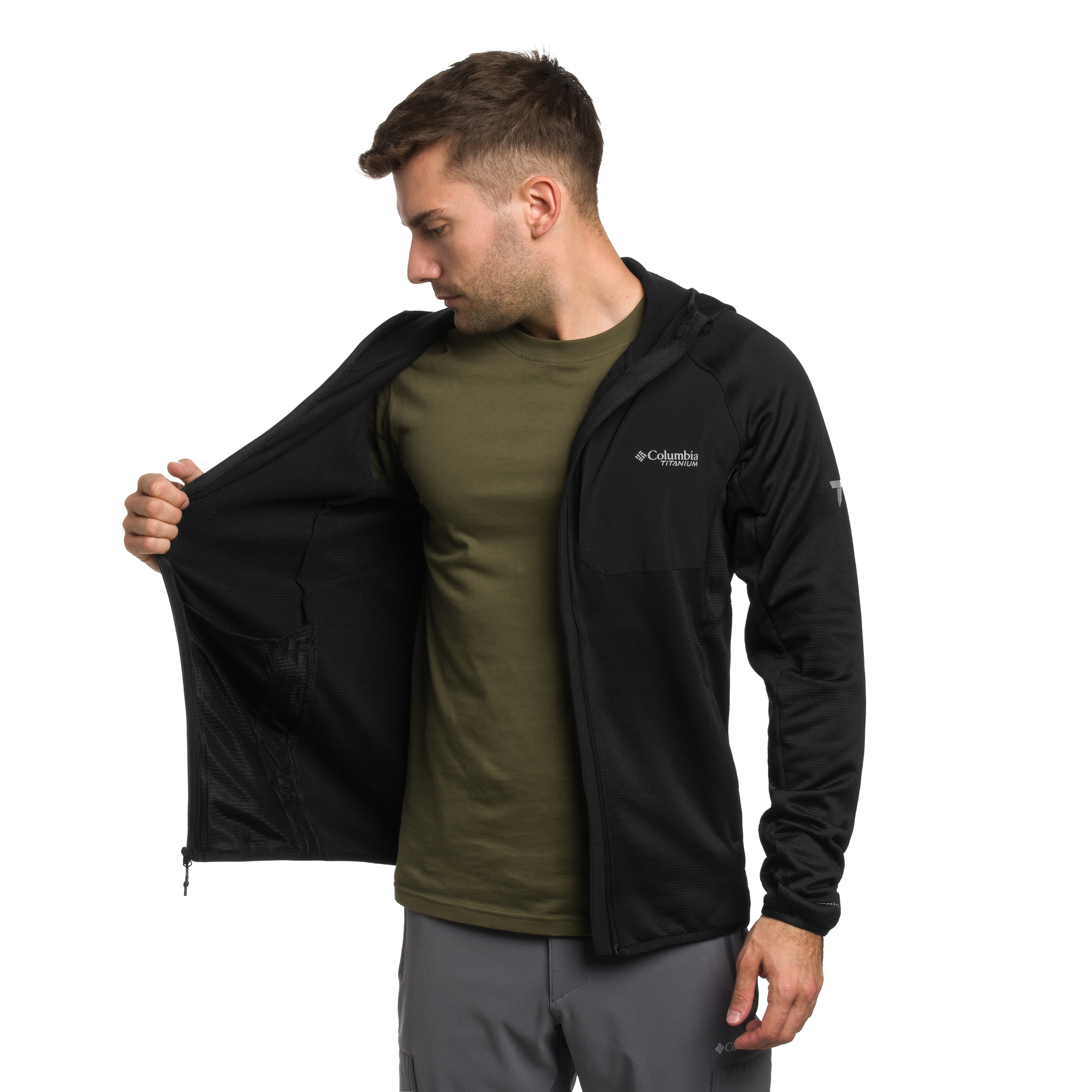 Sweat-shirt Triple Canyon II Hooded Columbia - Black