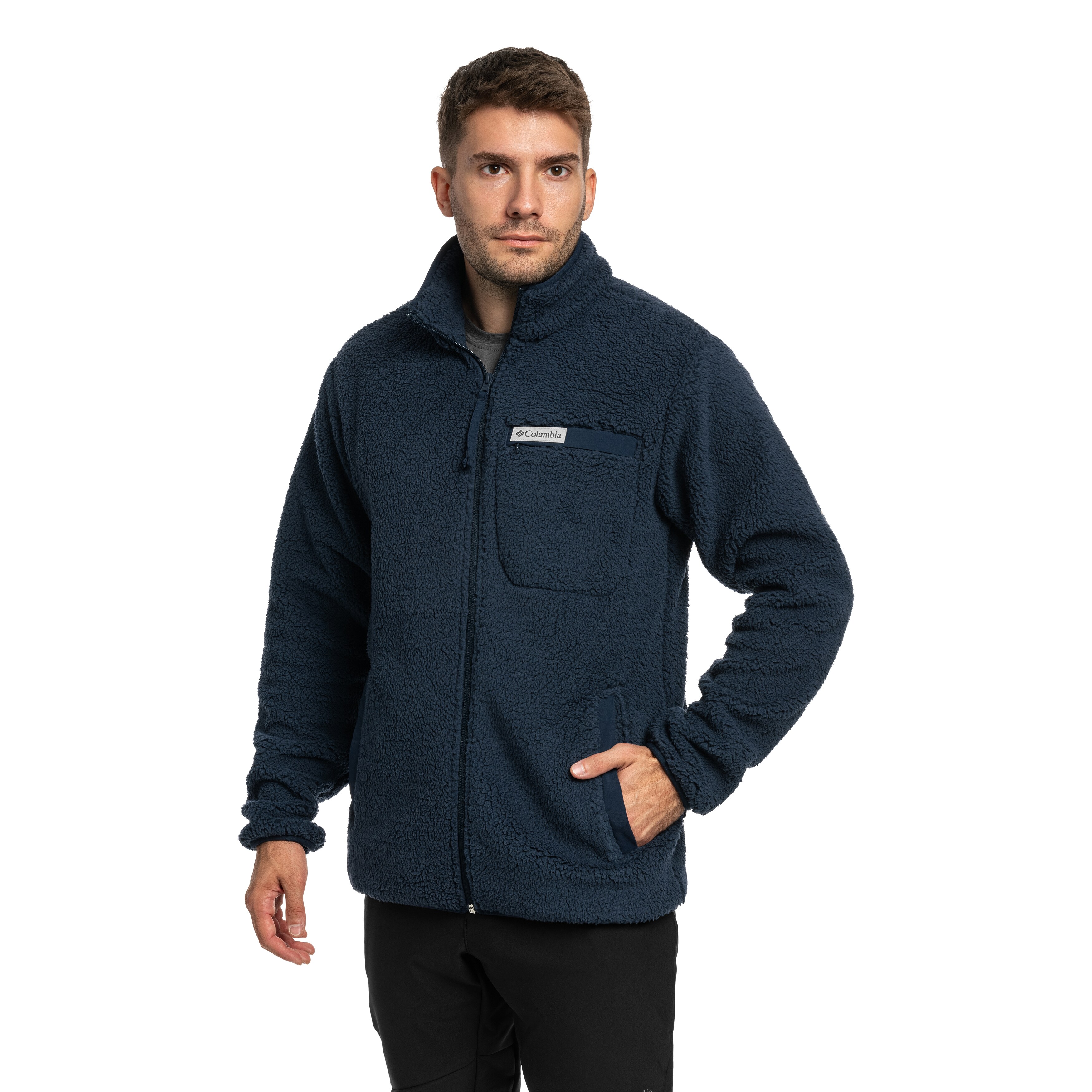 Polaire Rugged Ridge Columbia - Collegiate Navy
