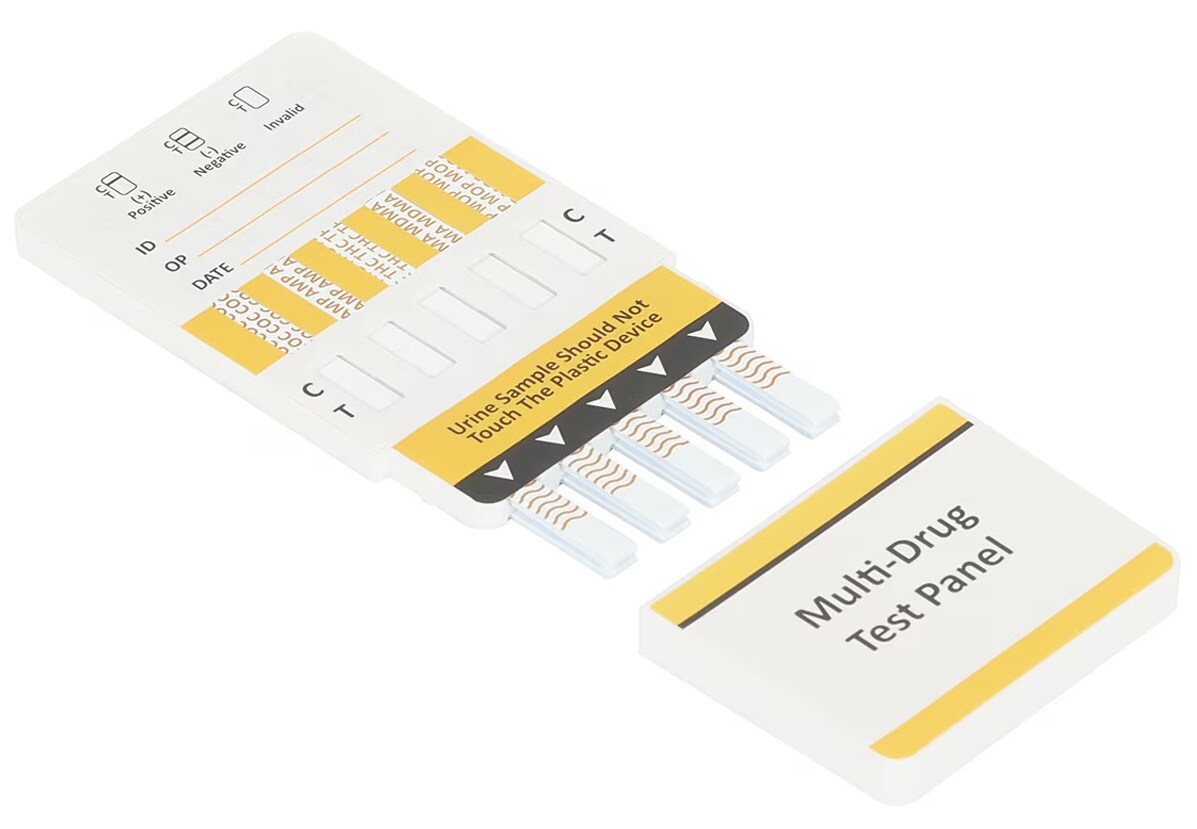 Multitest pour la détection de 10 substances dans l'urine - 3 pcs. Temptavit