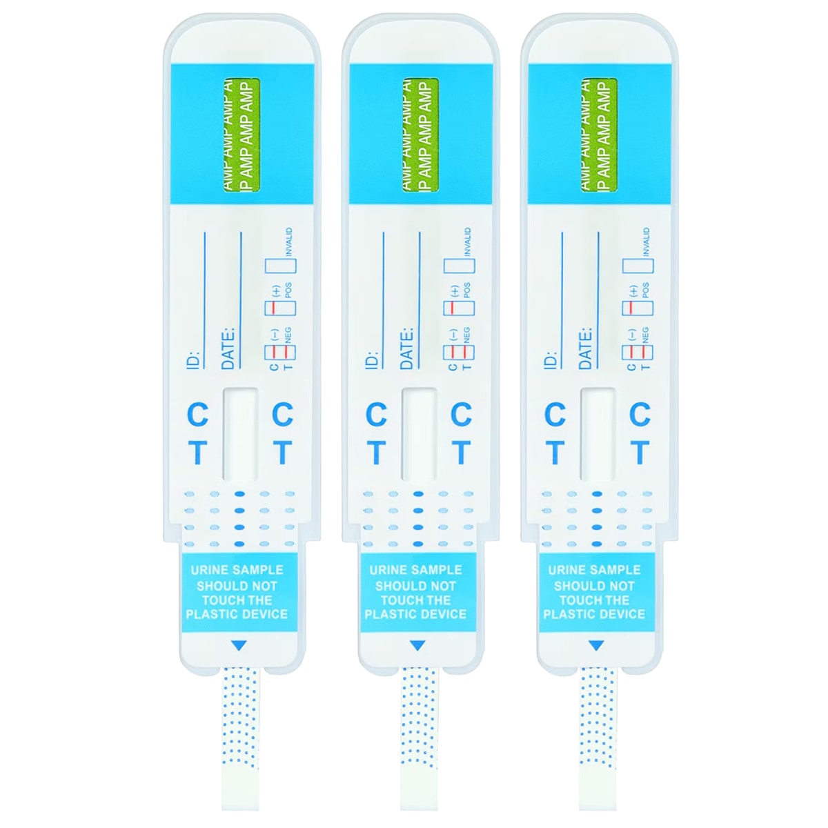 Test de dépistage de l'amphétamine dans l'urine - 3 pcs. Temptavit