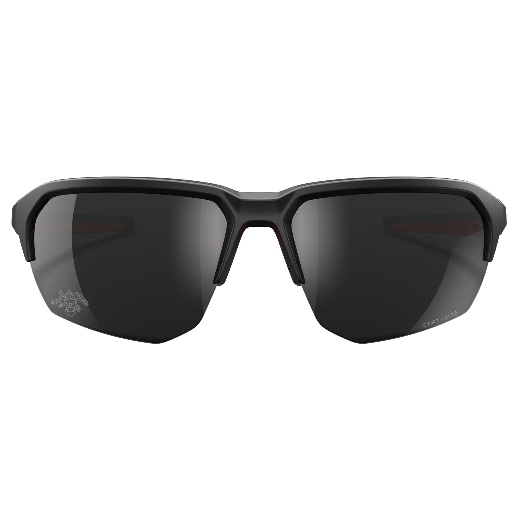 Lunettes WX JAKL American Sniper Signature Series Wiley X - Captivate Black Mirror/Matte Black/Red