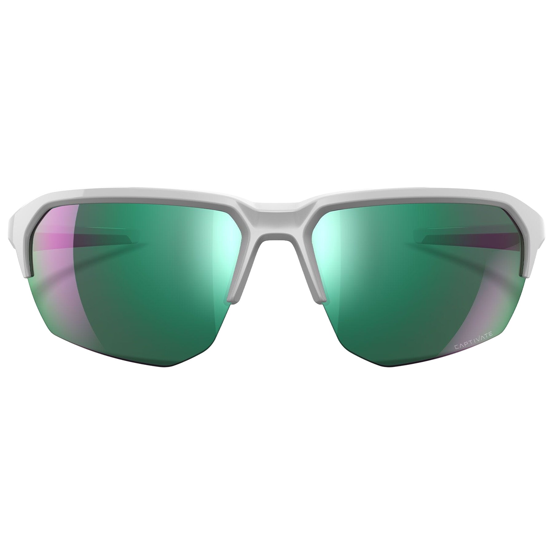 Lunettes WX JAKL Wiley X - Captivate Polarized Green Mirror/Polished White