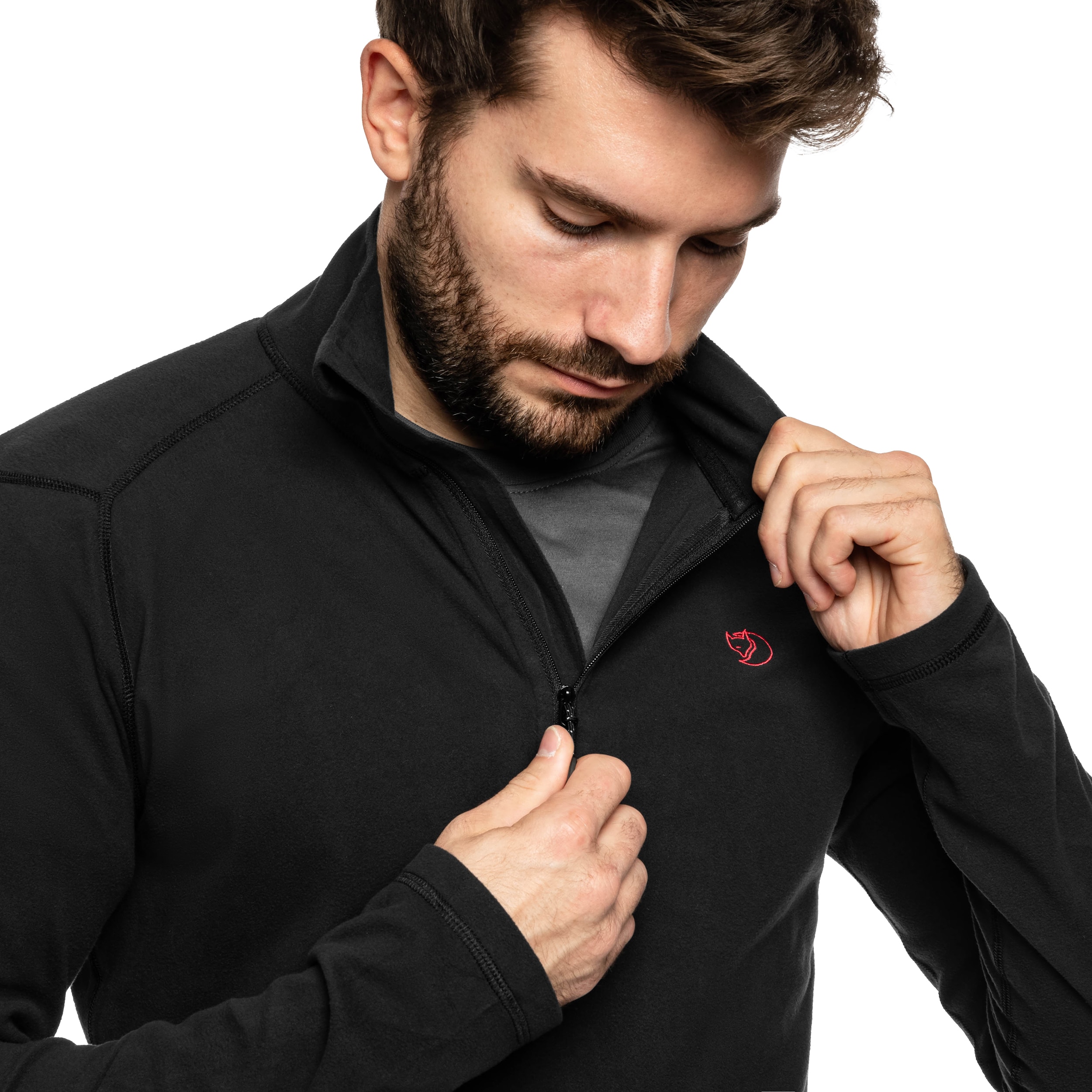 Polaire Pine Fleece Fjallraven - Black