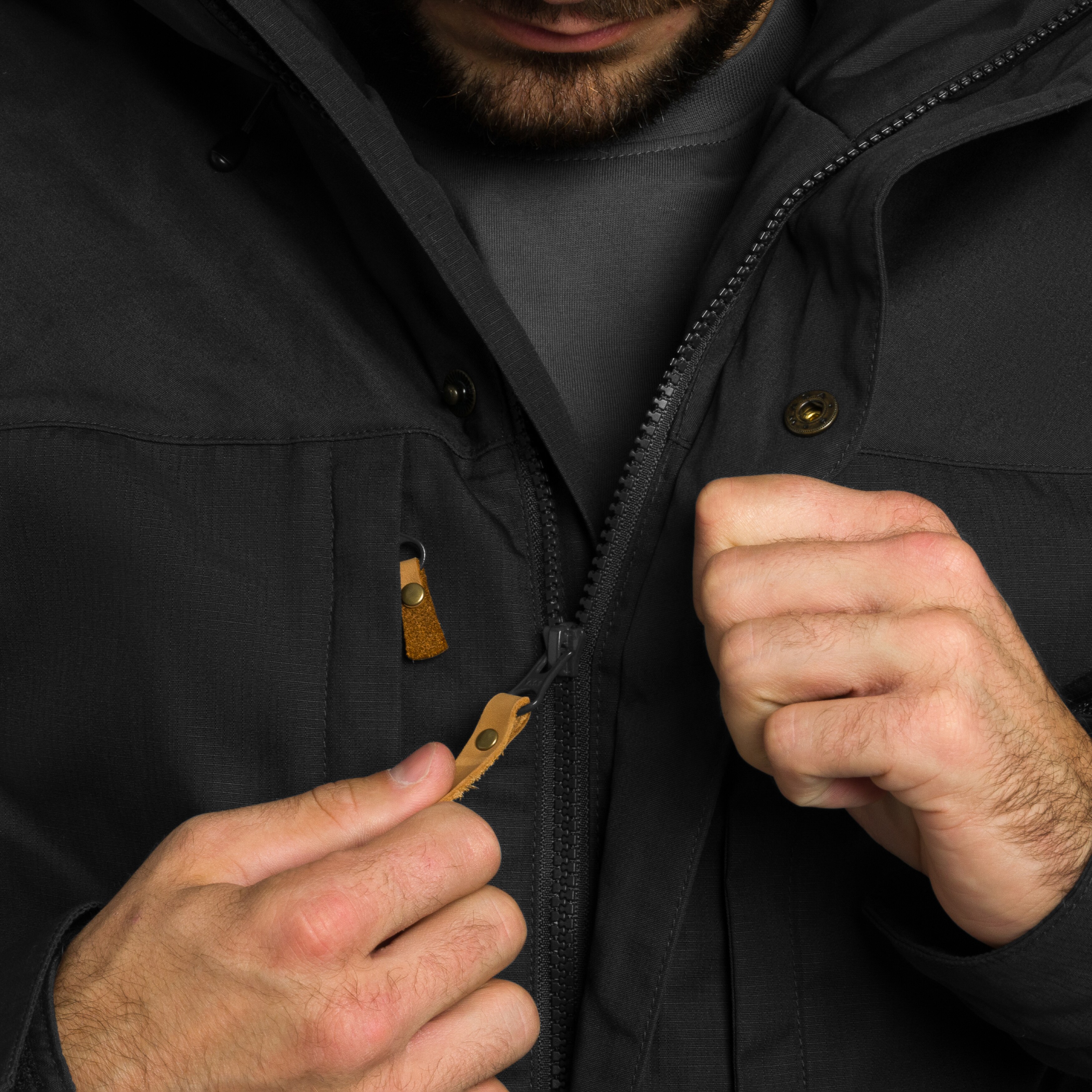 Veste Skogso Padded Fjallraven - Dark Grey