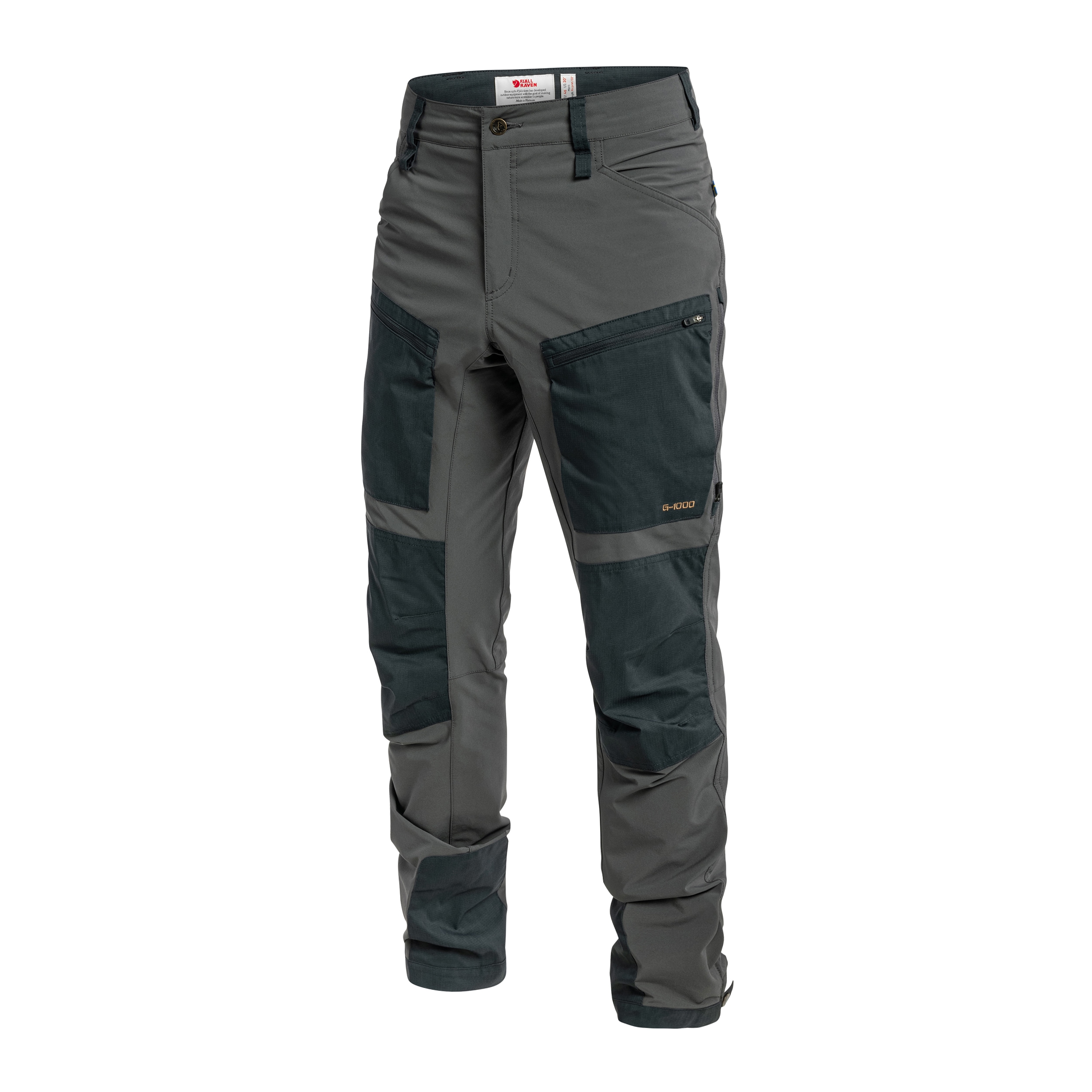 Pantalon Keb Agile Fjallraven - Basalt/Iron Grey