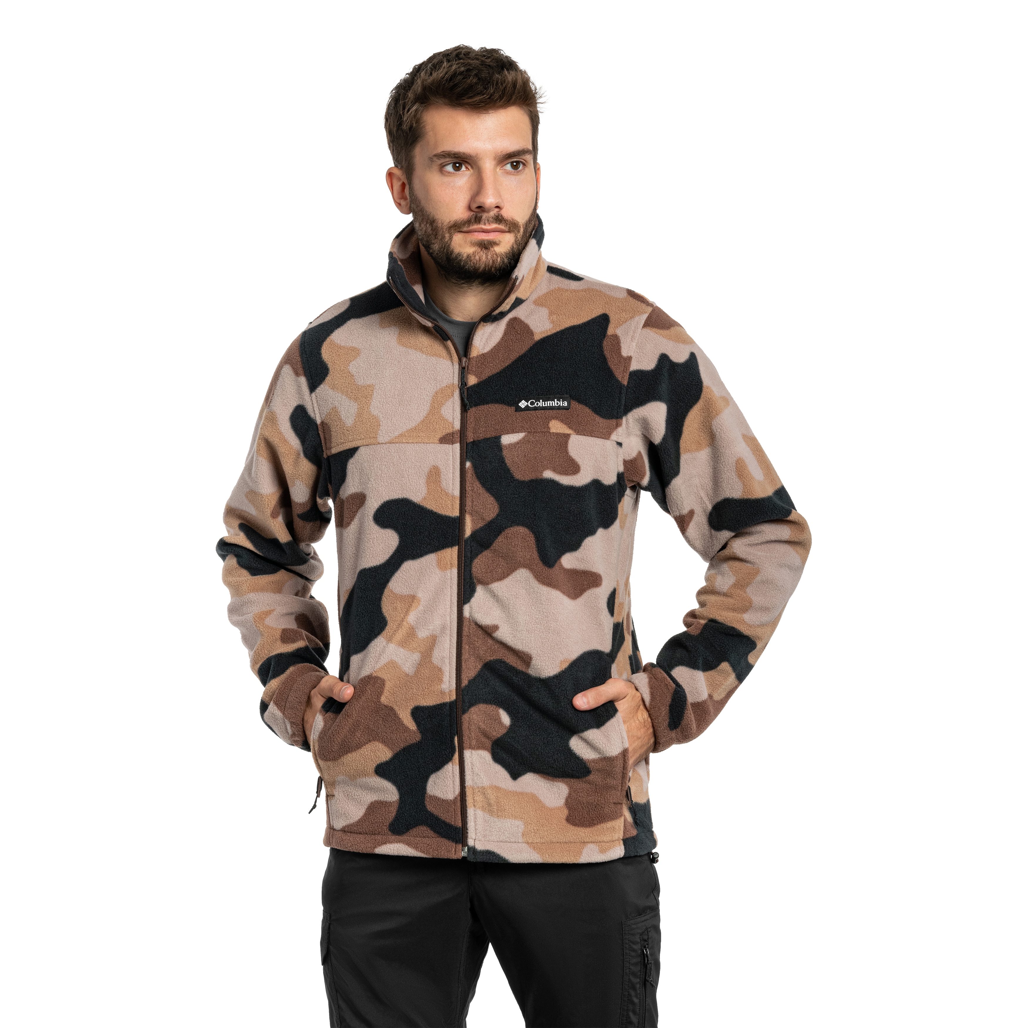 Polaire Steens Mountain Printed Jacket Columbia - Tobacco Mod Camo