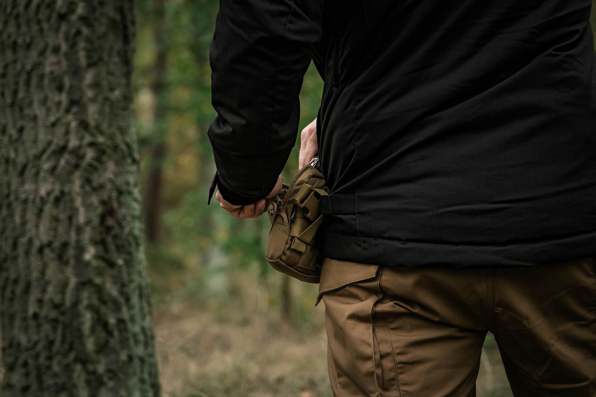 Veste Winter Yukon Duracanvas Helikon - Black