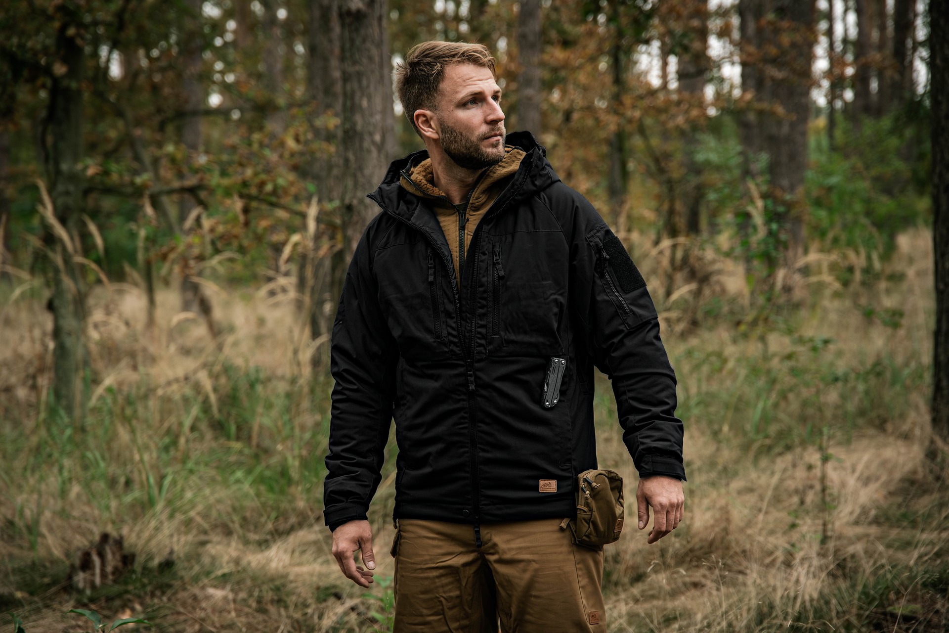 Veste Winter Yukon Duracanvas Helikon - Black