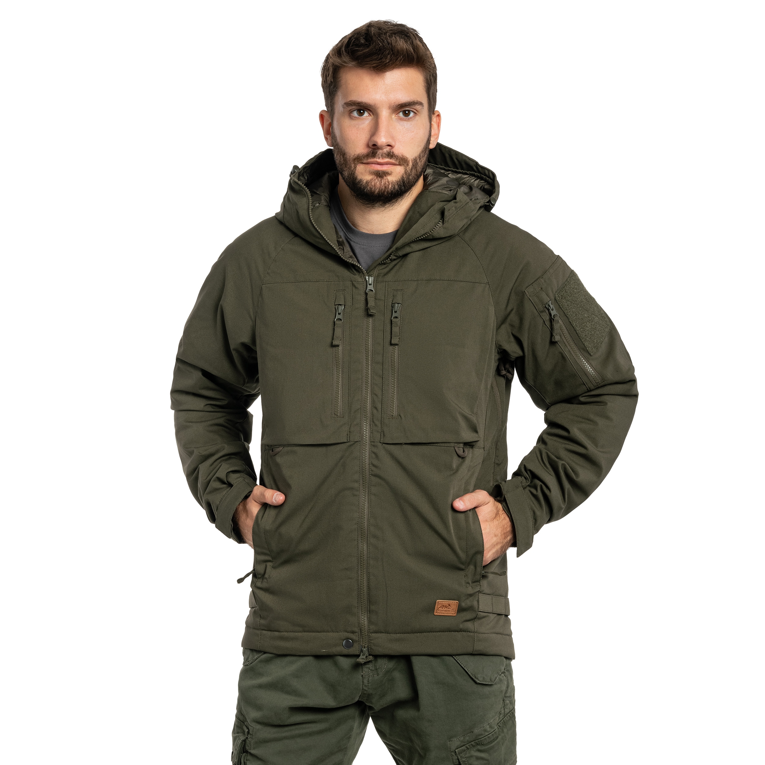 Veste Winter Yukon Duracanvas Helikon - Taiga Green