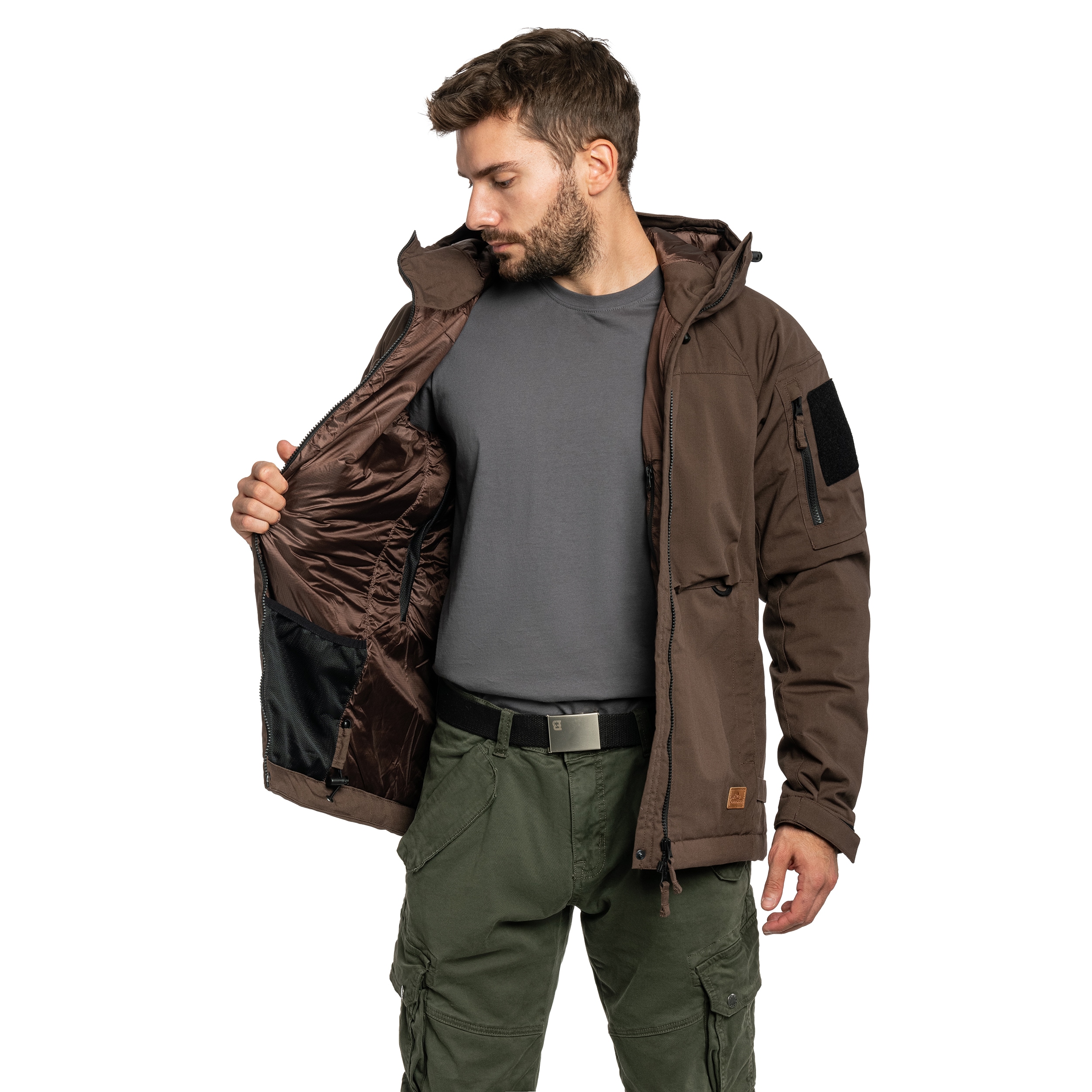 Veste Winter Yukon Duracanvas Helikon-Tex - Earth Brown