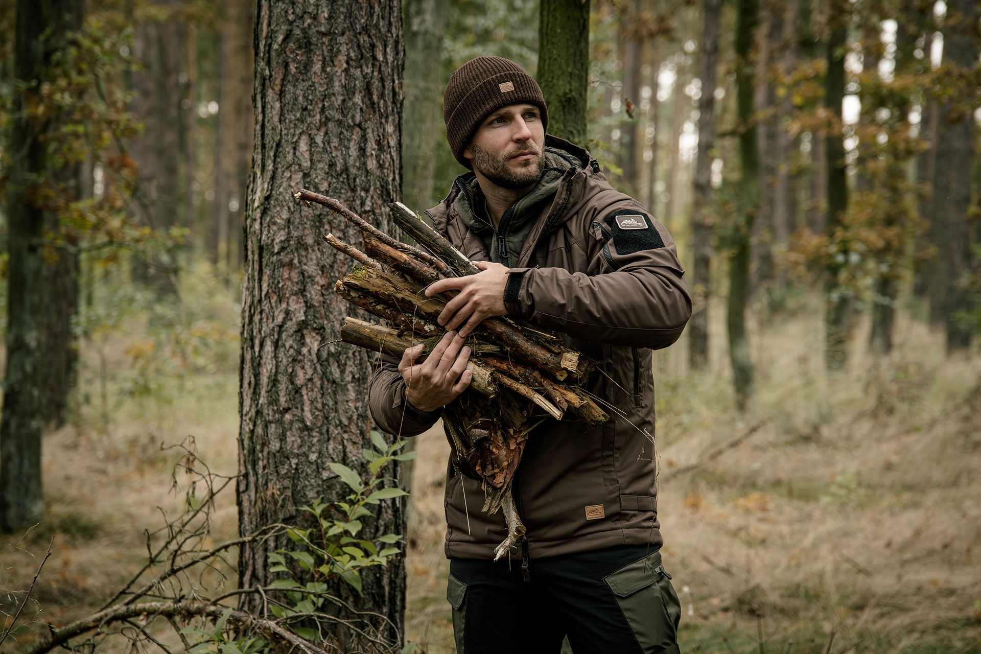 Veste Winter Yukon Duracanvas Helikon-Tex - Earth Brown