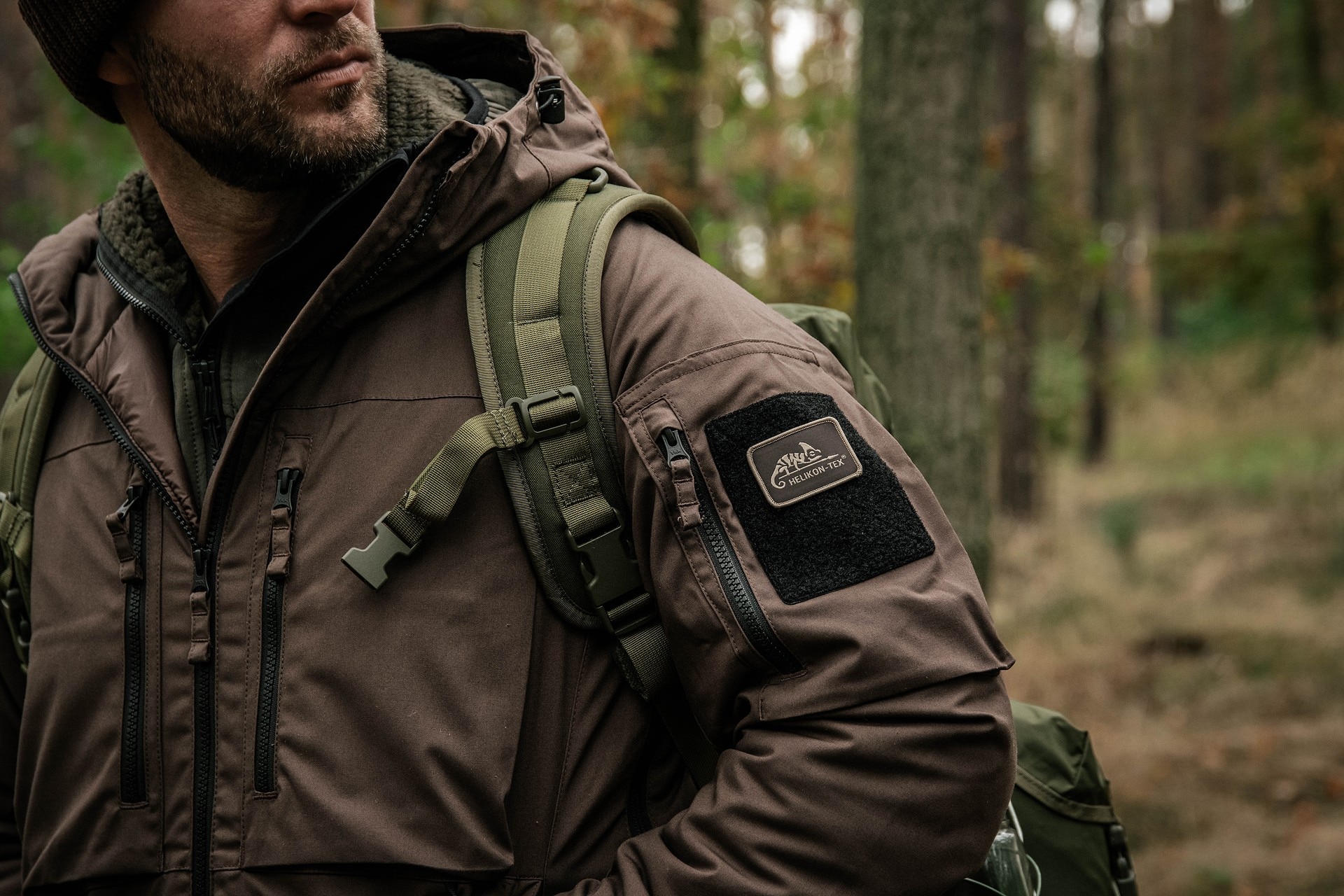 Veste Winter Yukon Duracanvas Helikon-Tex - Earth Brown