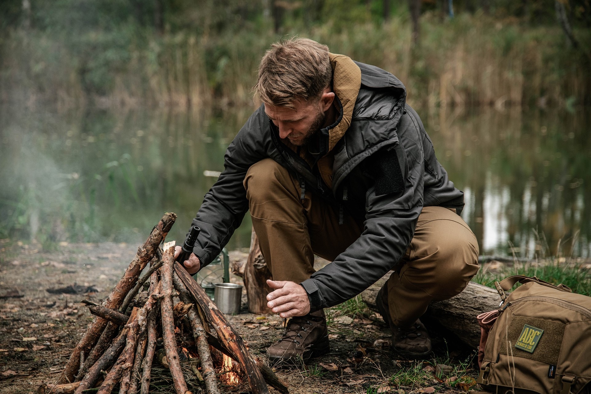 Veste Winter Yukon Duracanvas Helikon-Tex - Ash Grey