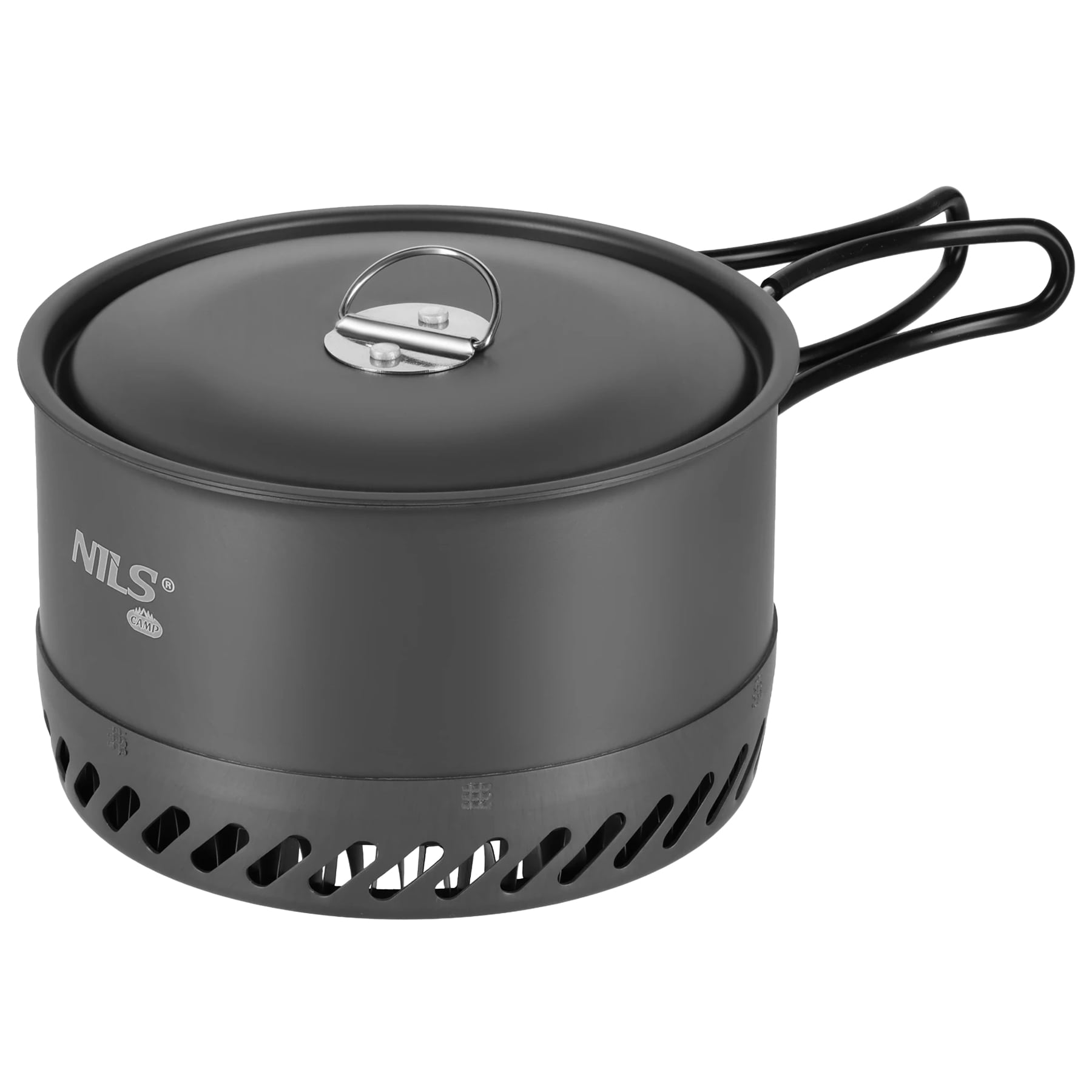 Casserole de camping avec dissipateur thermique NC4203 - 1 L Nils Camp