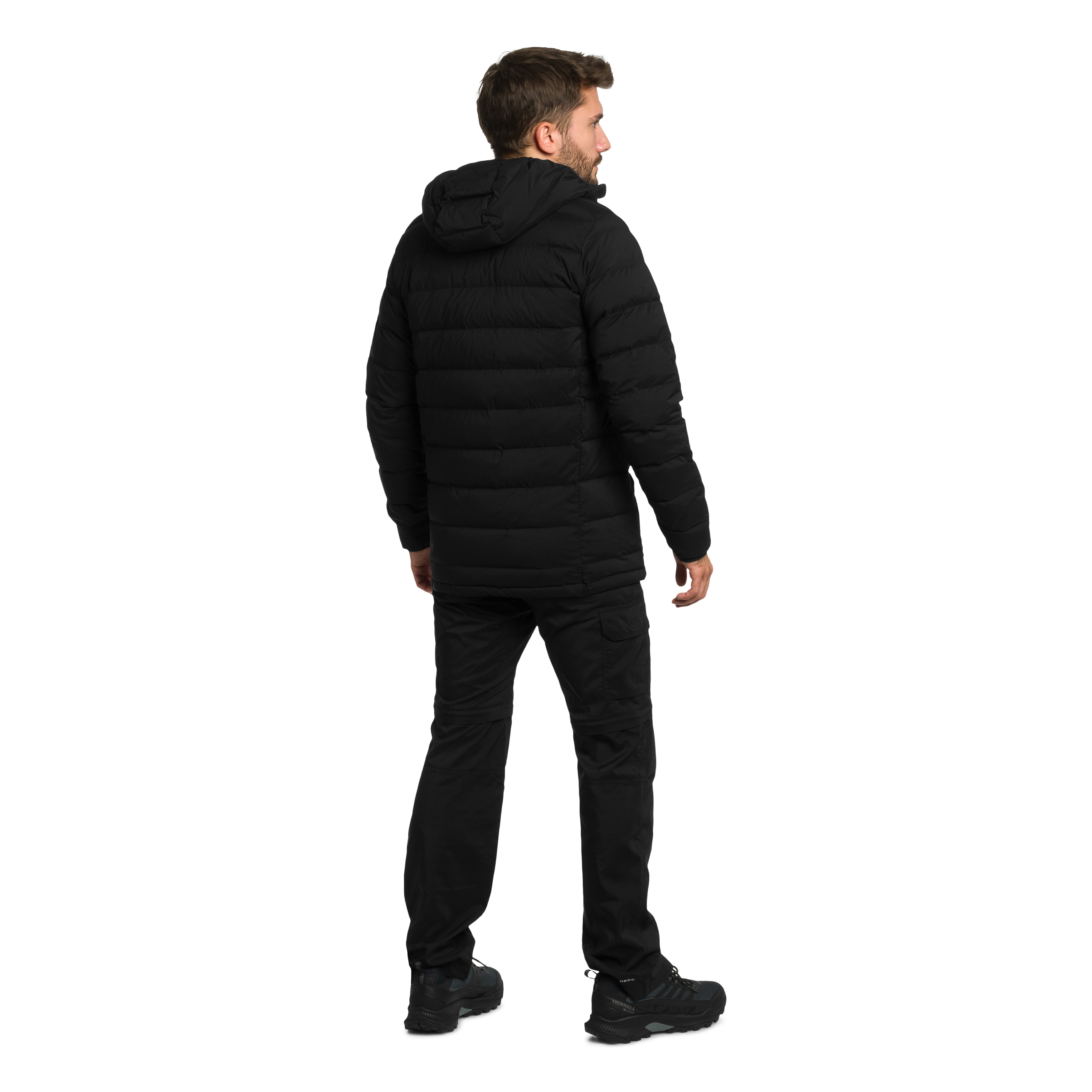 Veste Drift Peak Stretch Down Hooded Columbia - Black