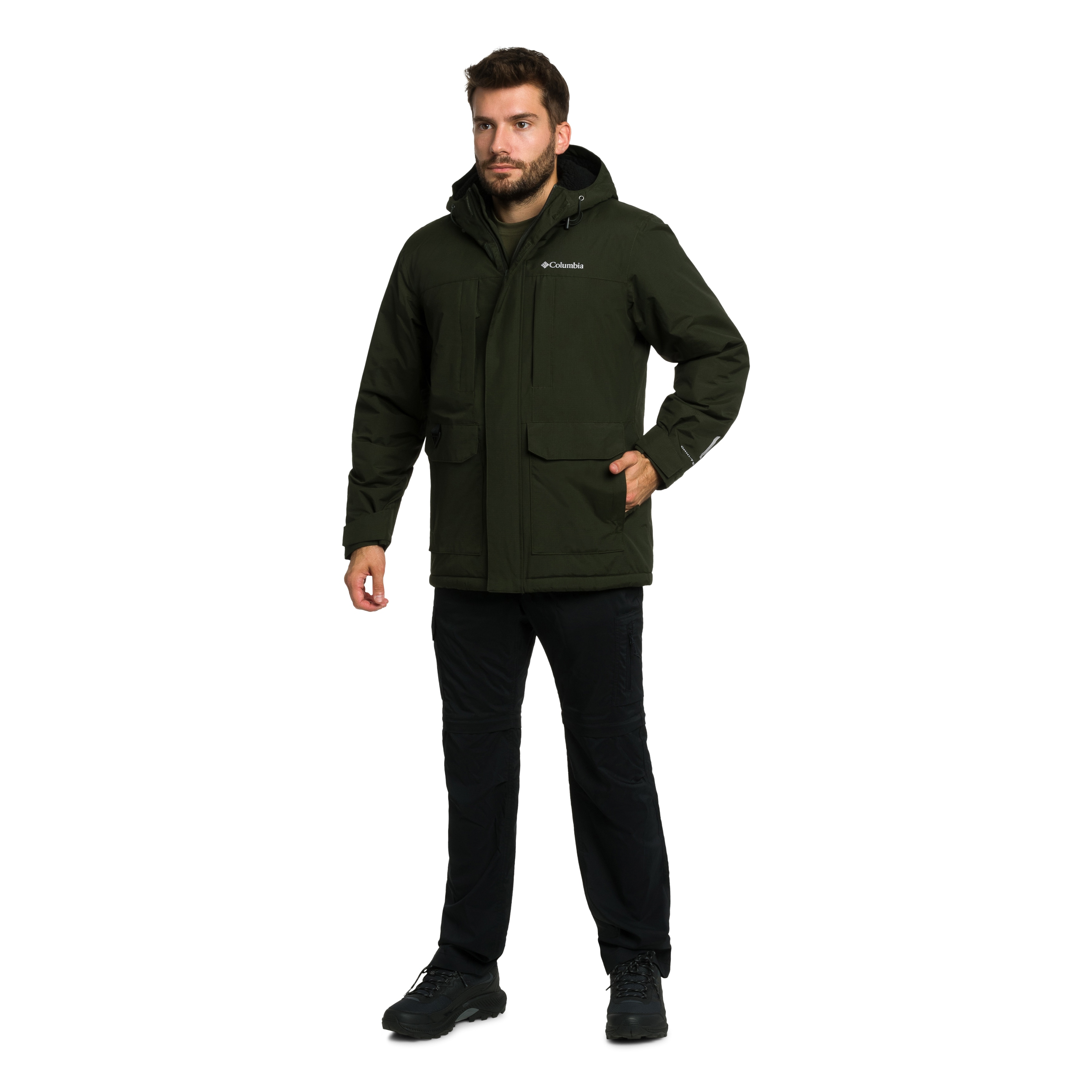 Veste Landroamer Sherpa Lined Waterproof Hooded Columbia - Greenscape