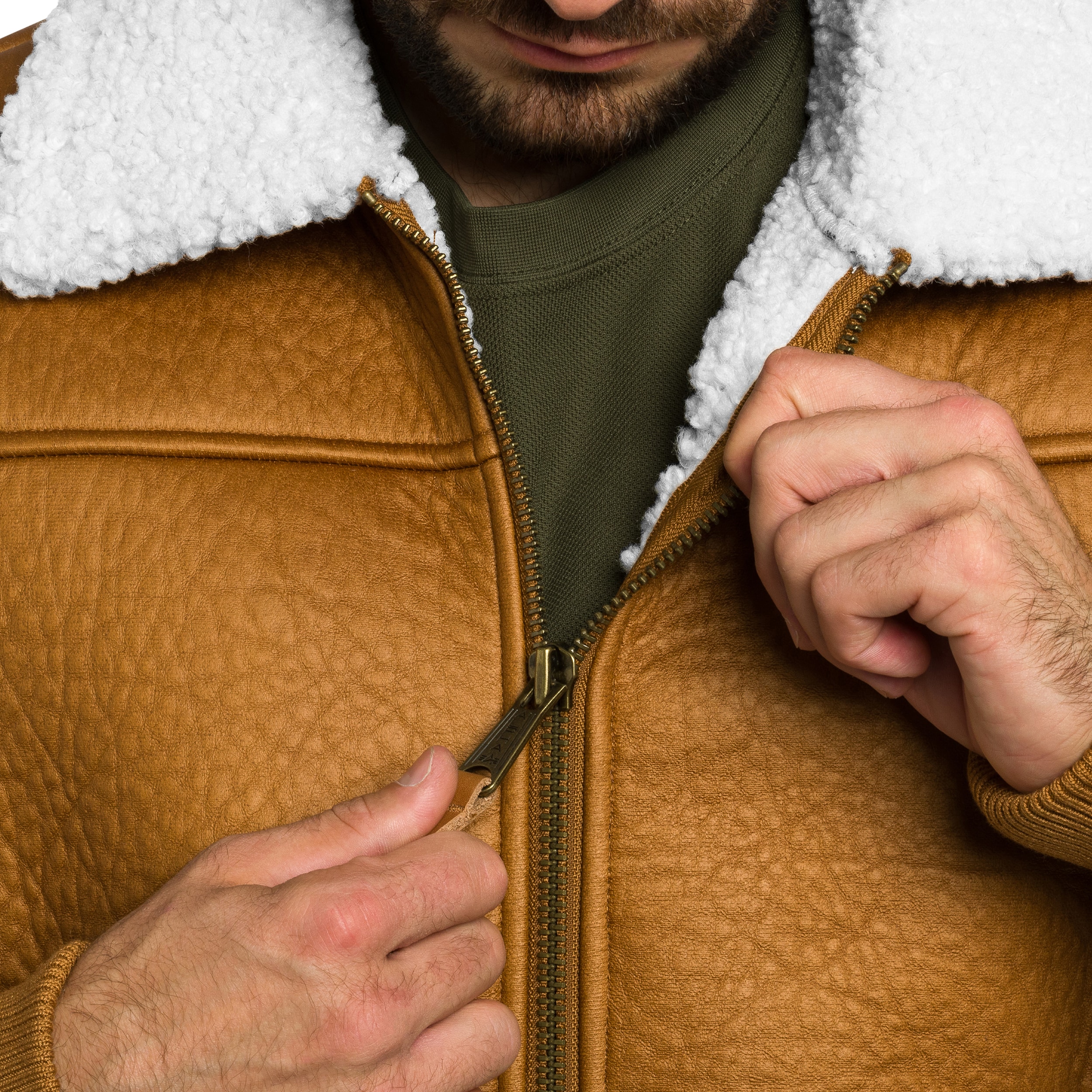 Veste B15 Modified Alpha Industries - Camel