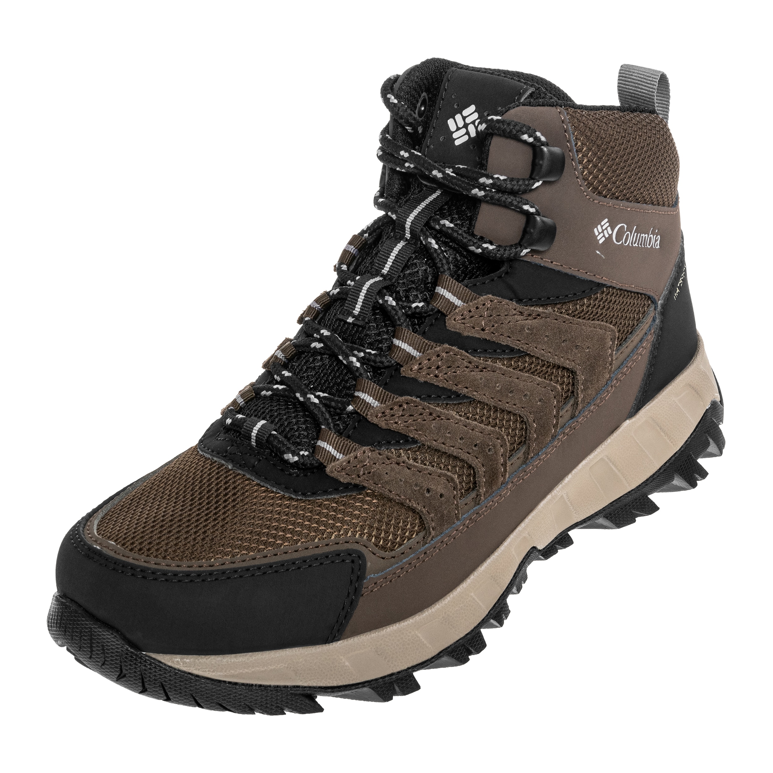Chaussures pour femmes Strata Trail Mid Waterproof Columbia - Cordovan/Granite Purple