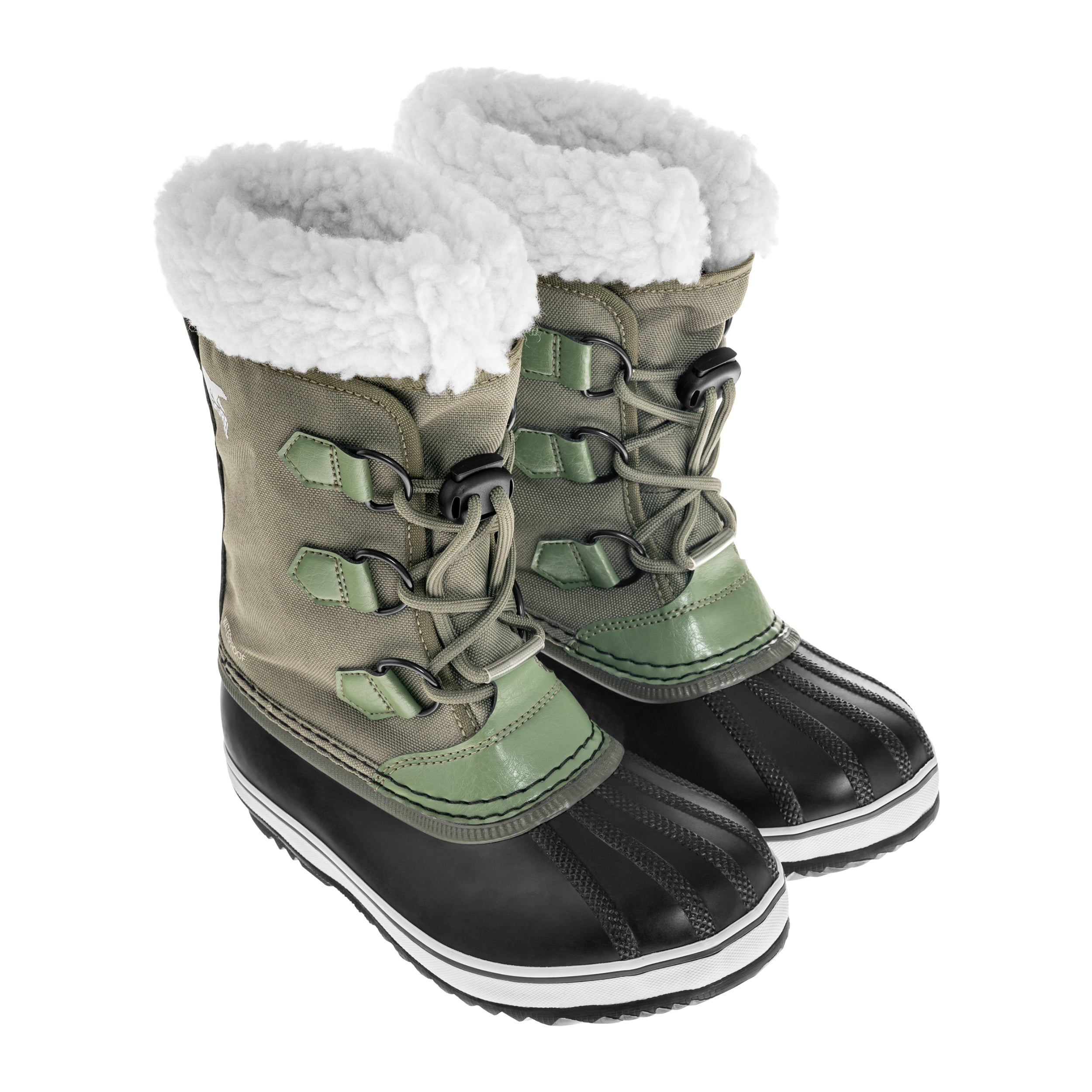 Bottes de neige pour enfants Yoot Pac Nylon Waterproof Sorel - Hiker Green