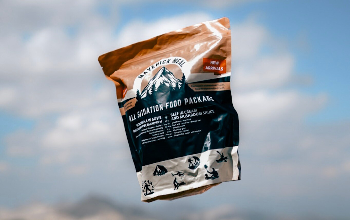 Ration alimentaire Midi Filet de dinde à la moutarde - 380 g Maverick Food