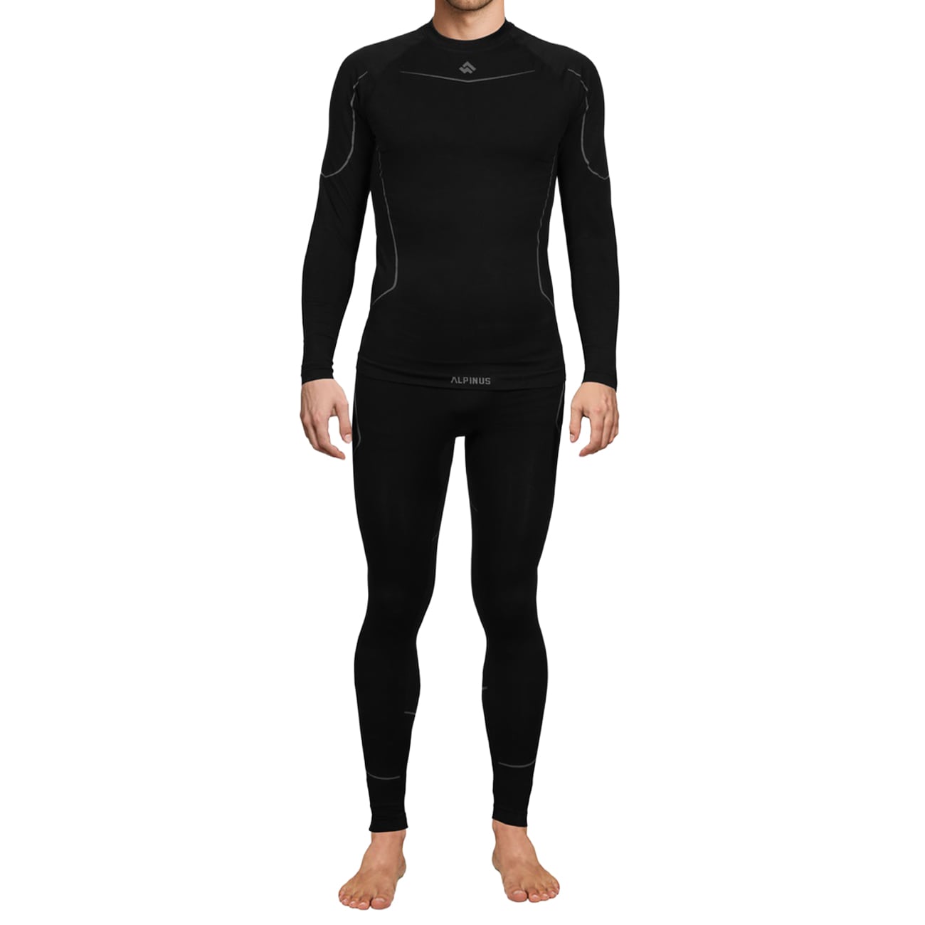 Sous-vêtements thermoactifs Lakdah Set Alpinus - Noir