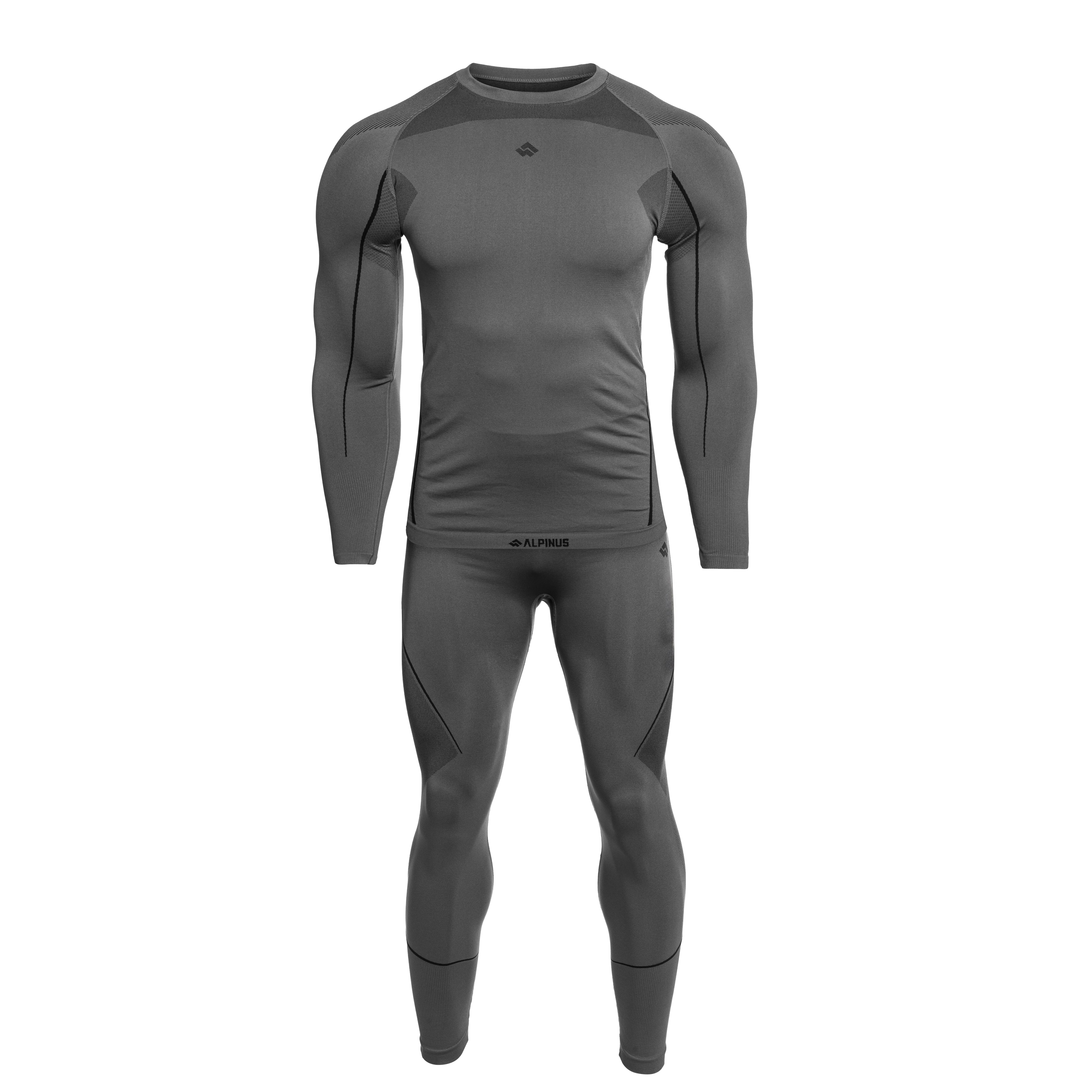 Sous-vêtements thermoactifs Hemis Set Alpinus - Gris