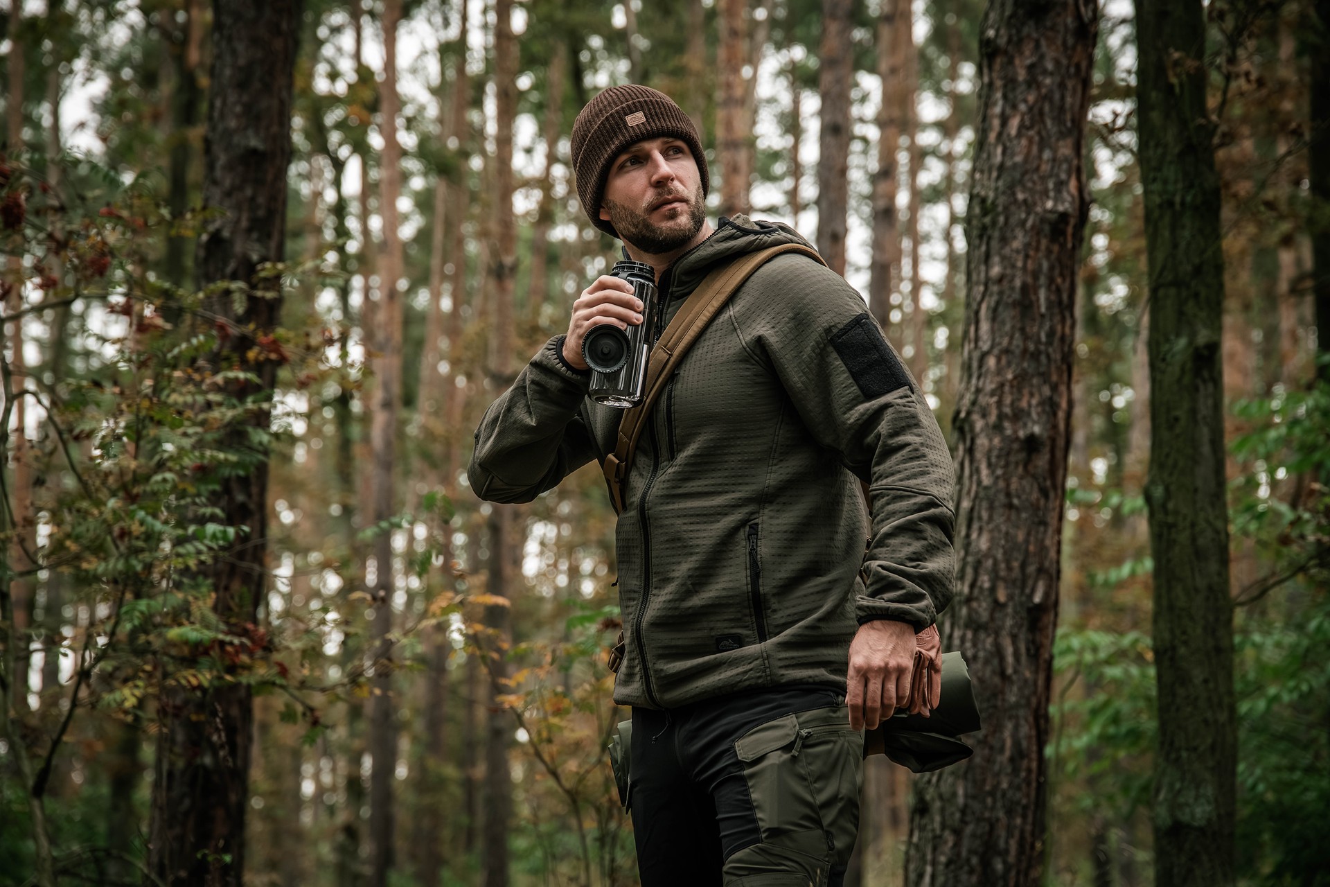 Polaire Patriot Pro Helikon-Tex - Taiga Green