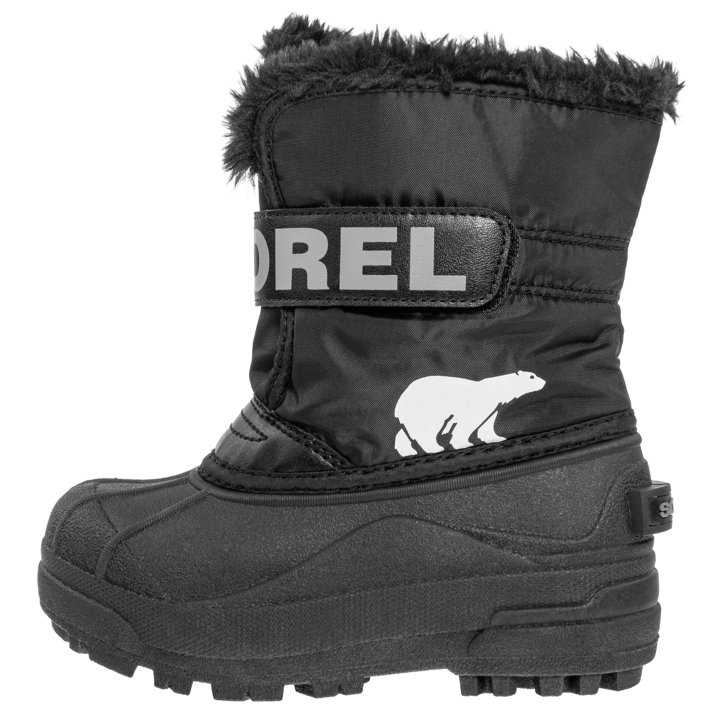 Bottes de neige pour enfants Snow Commander Boot Sorel - Black/Charcoal