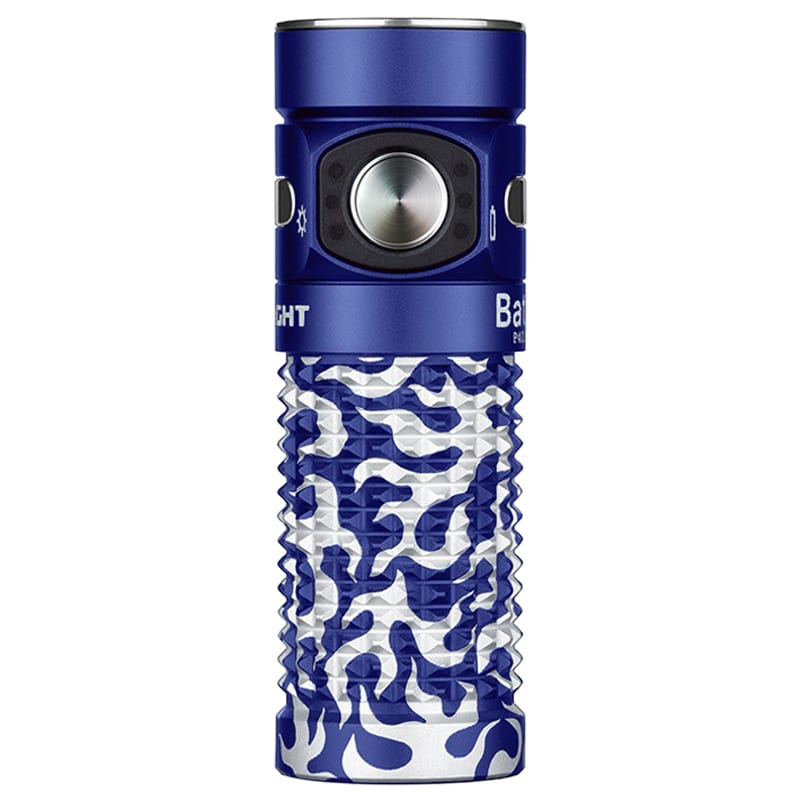 Lampe de poche rechargeable Baton 4 Blue Phantom 1300 lumens Olight