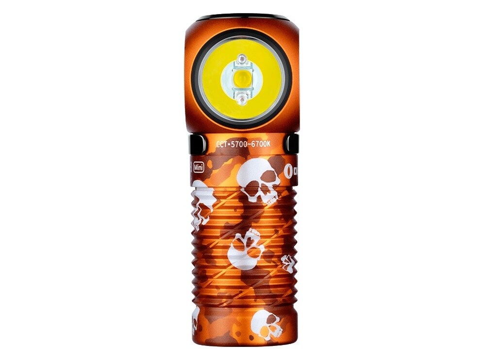 Lampe frontale et angulaire avec bandeau Perun 3 Mini Cool White Ghost Blaze - 1250 lumens Olight