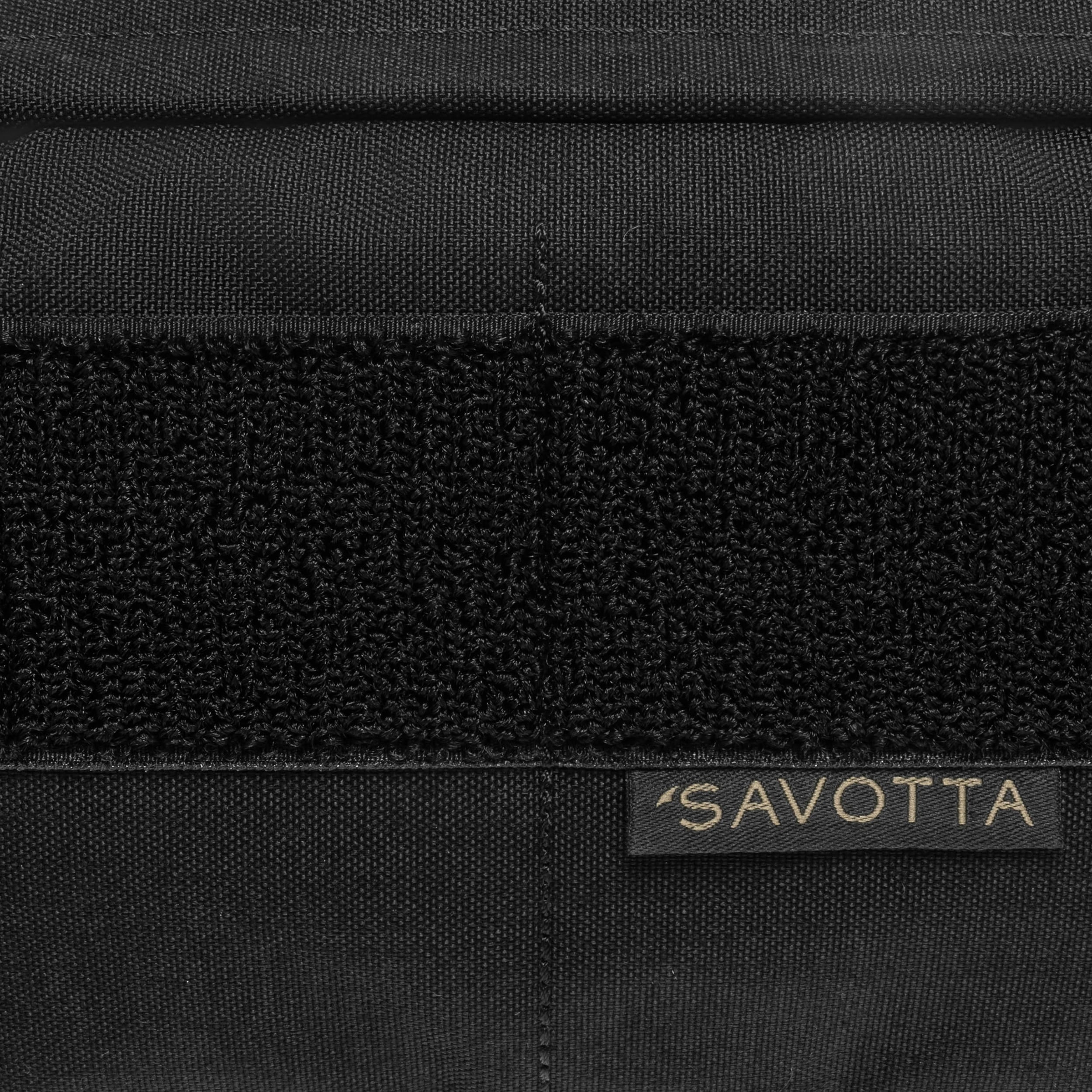 Sac banane Savotta Kukkaro Hip Pack 1,5 L - Black