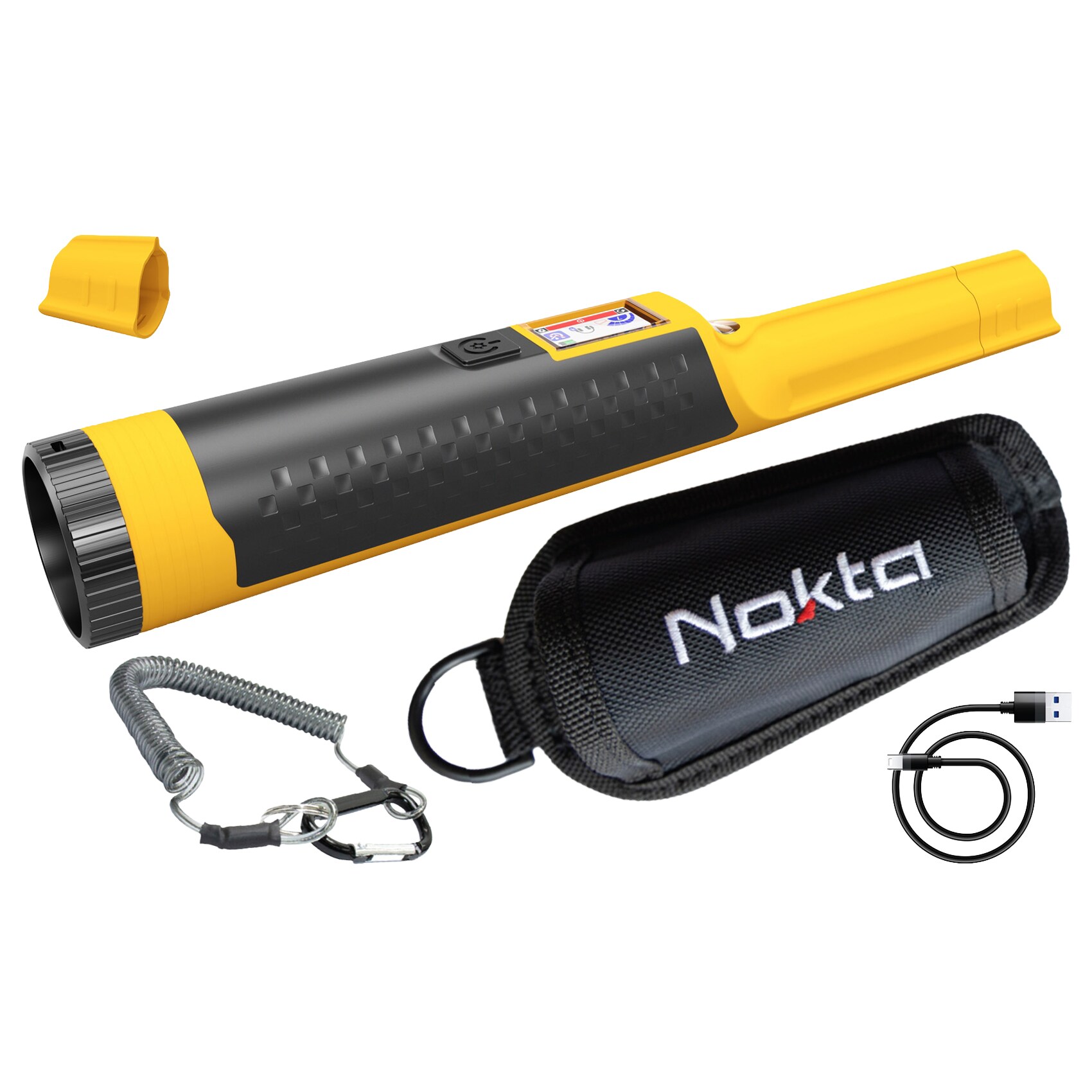 Détecteur de métaux Nokta Triple Score + AccuPoint + Leg Holster - Ensemble