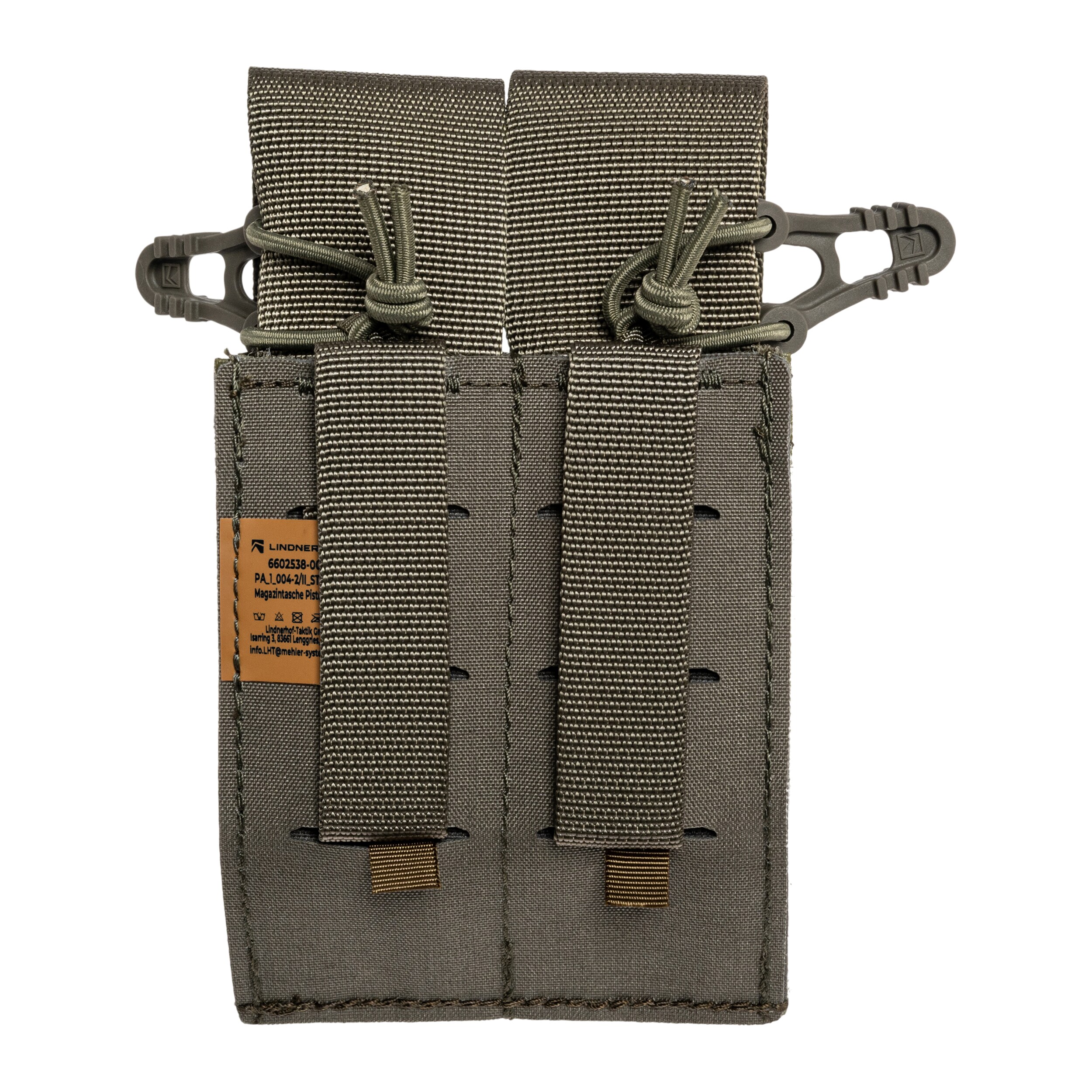 Double pochette pour chargeurs PA004 Lindnerhof - Stone Grey