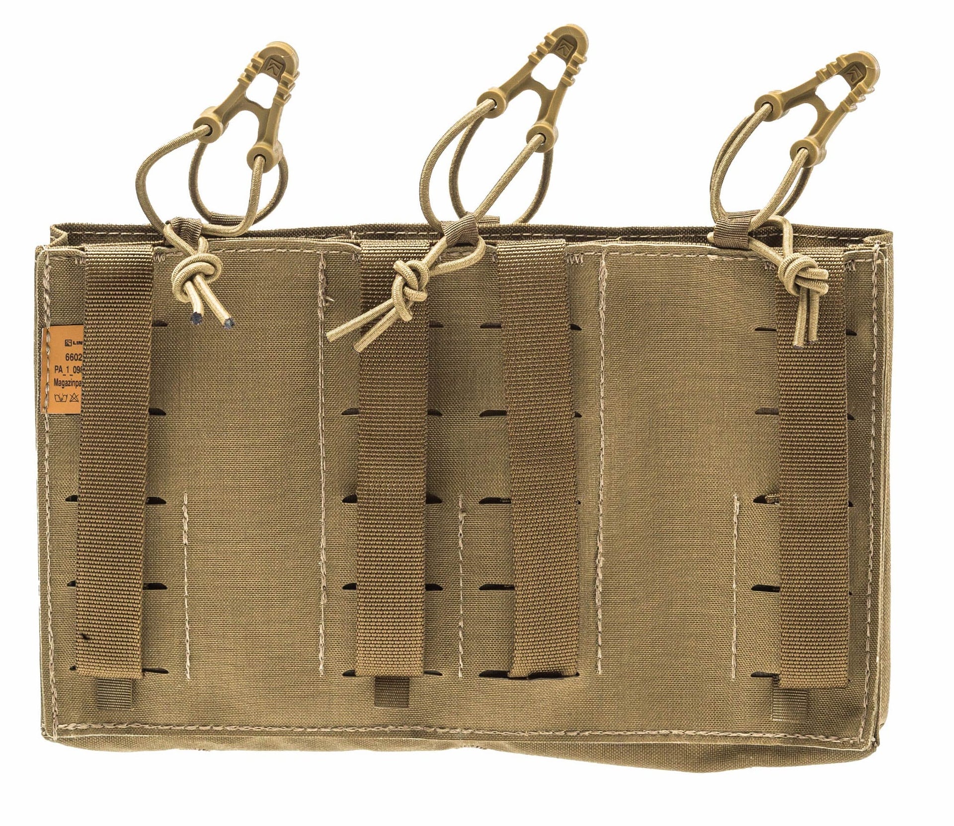 Pochette triple pour chargeurs Mag Panel X3 PA098/II pour chargeurs 5,56 mm Lindnerhof - Coyote