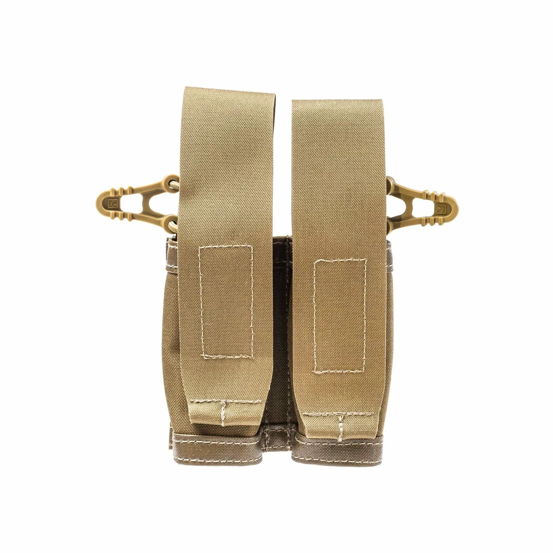 Pochette double pour petits chargeurs MX762-2 Lindnerhof - Coyote