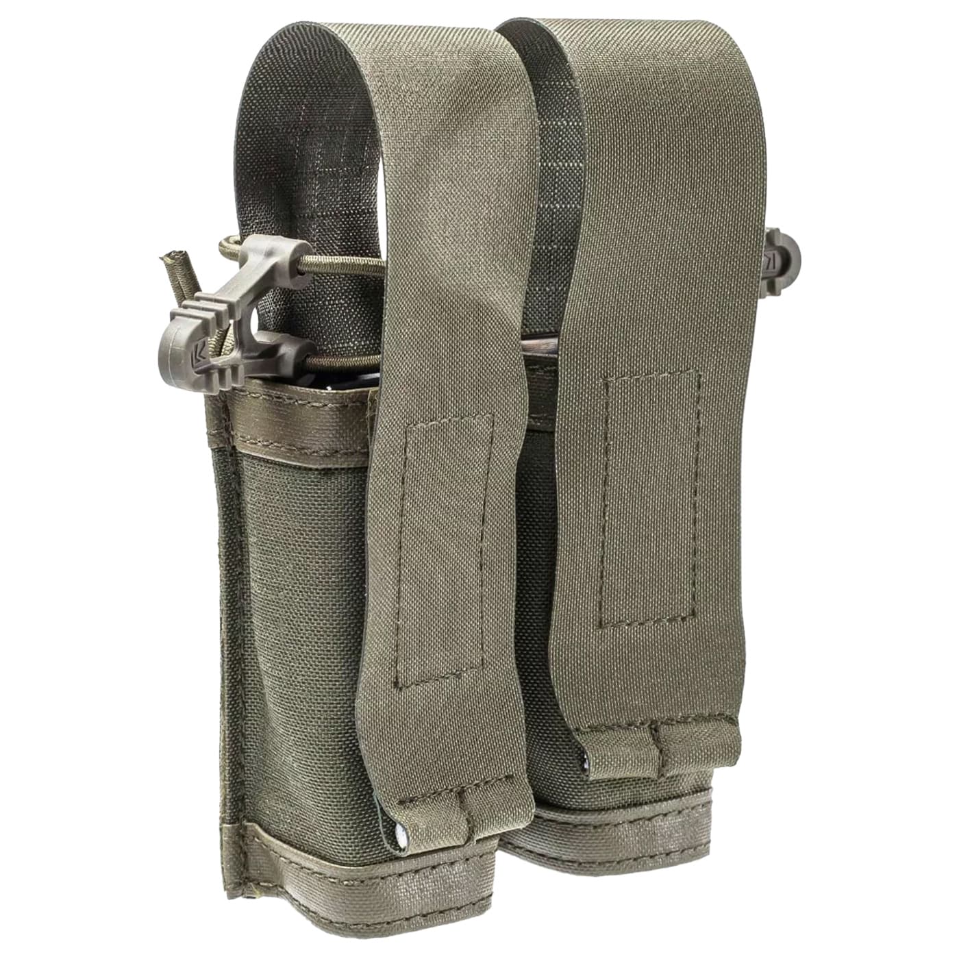 Double pochette pour petits chargeurs MX762-2 Lindnerhof - Stone Grey