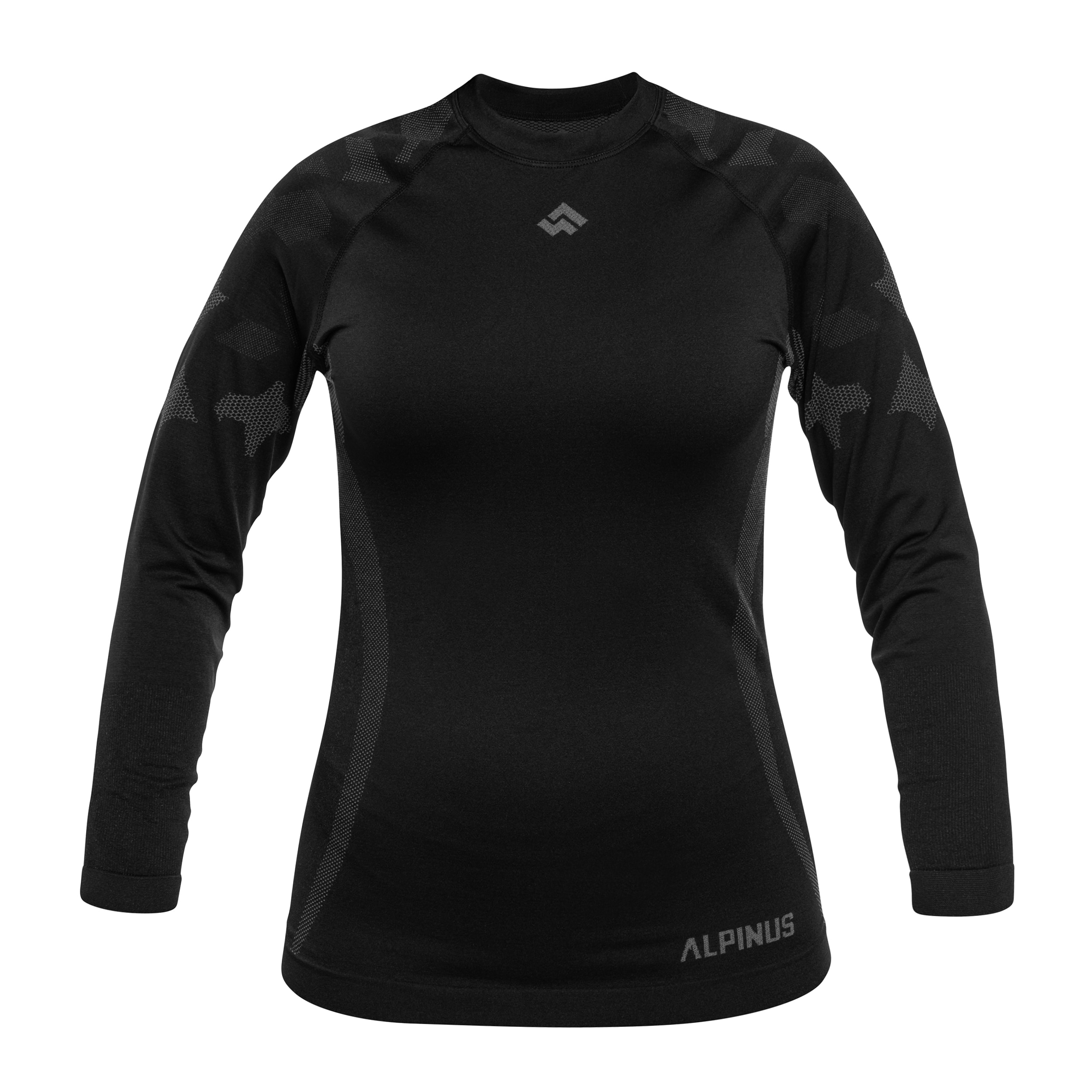 Sous-vêtements thermoactifs pour femmes Idre Set Alpinus - Noir