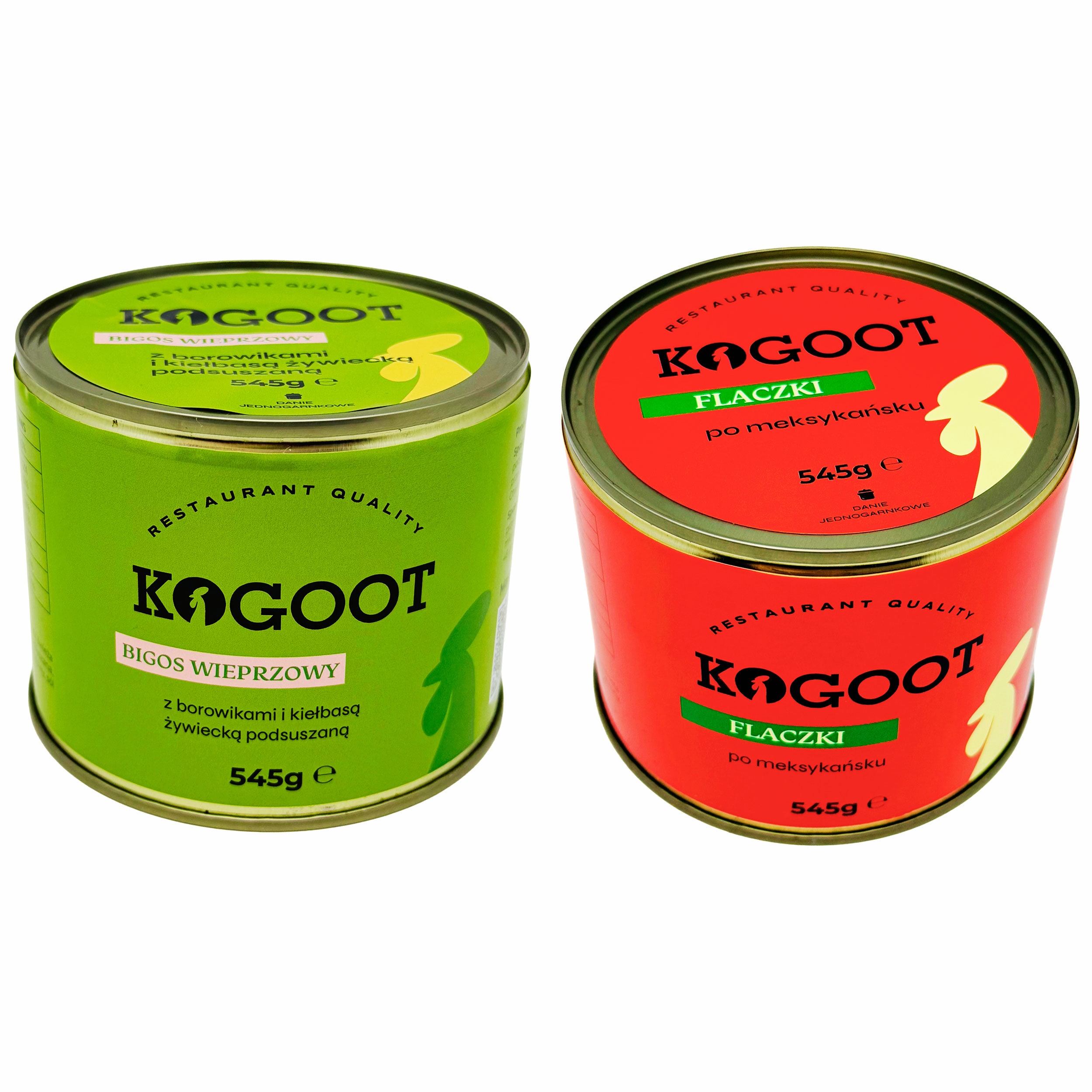 Aliments en conserve - Choucroute de porc 545 g, Tripes à la mexicaine 545 g Kogoot