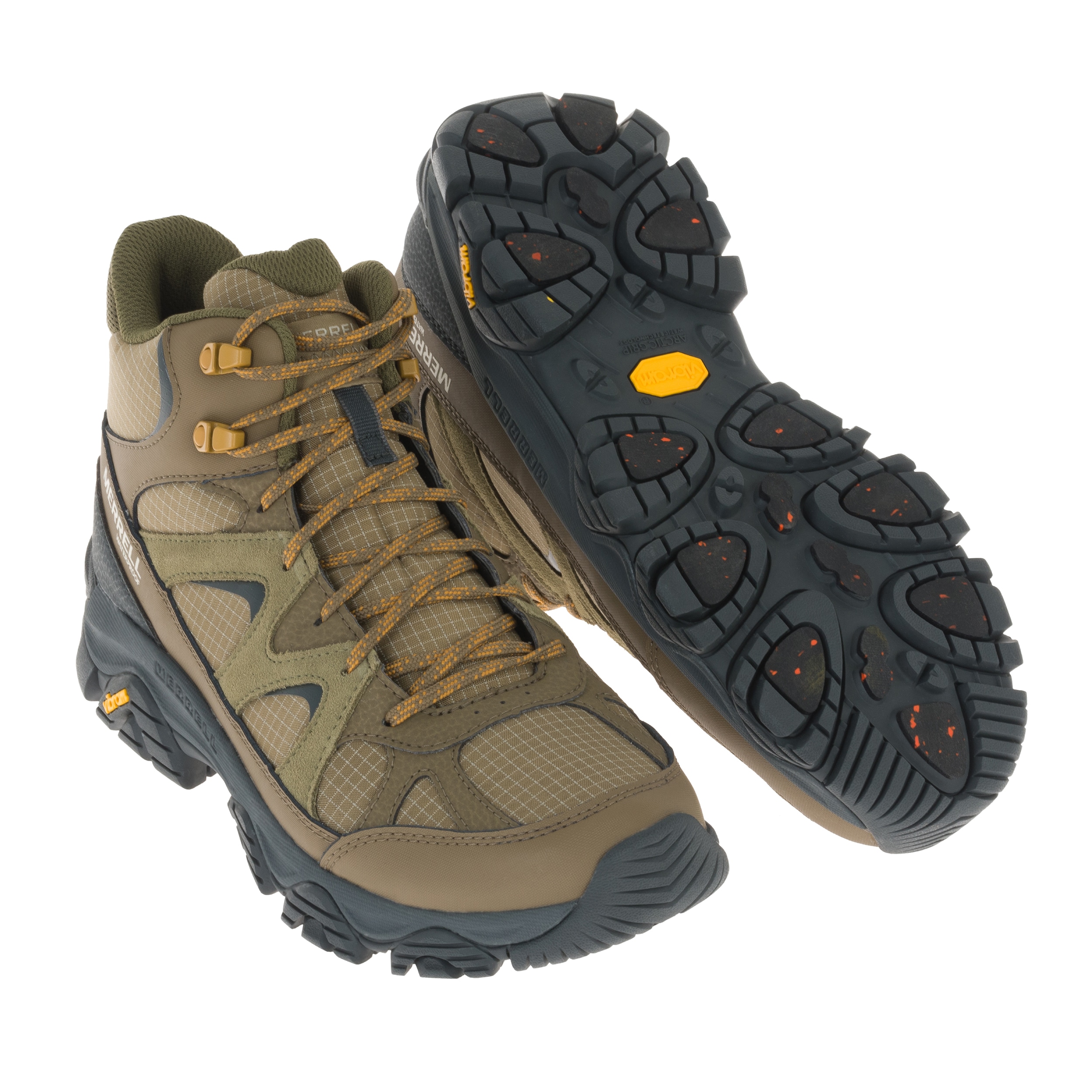 Chaussures Thermo Snow Grip MID Waterproof Merrell - Drab