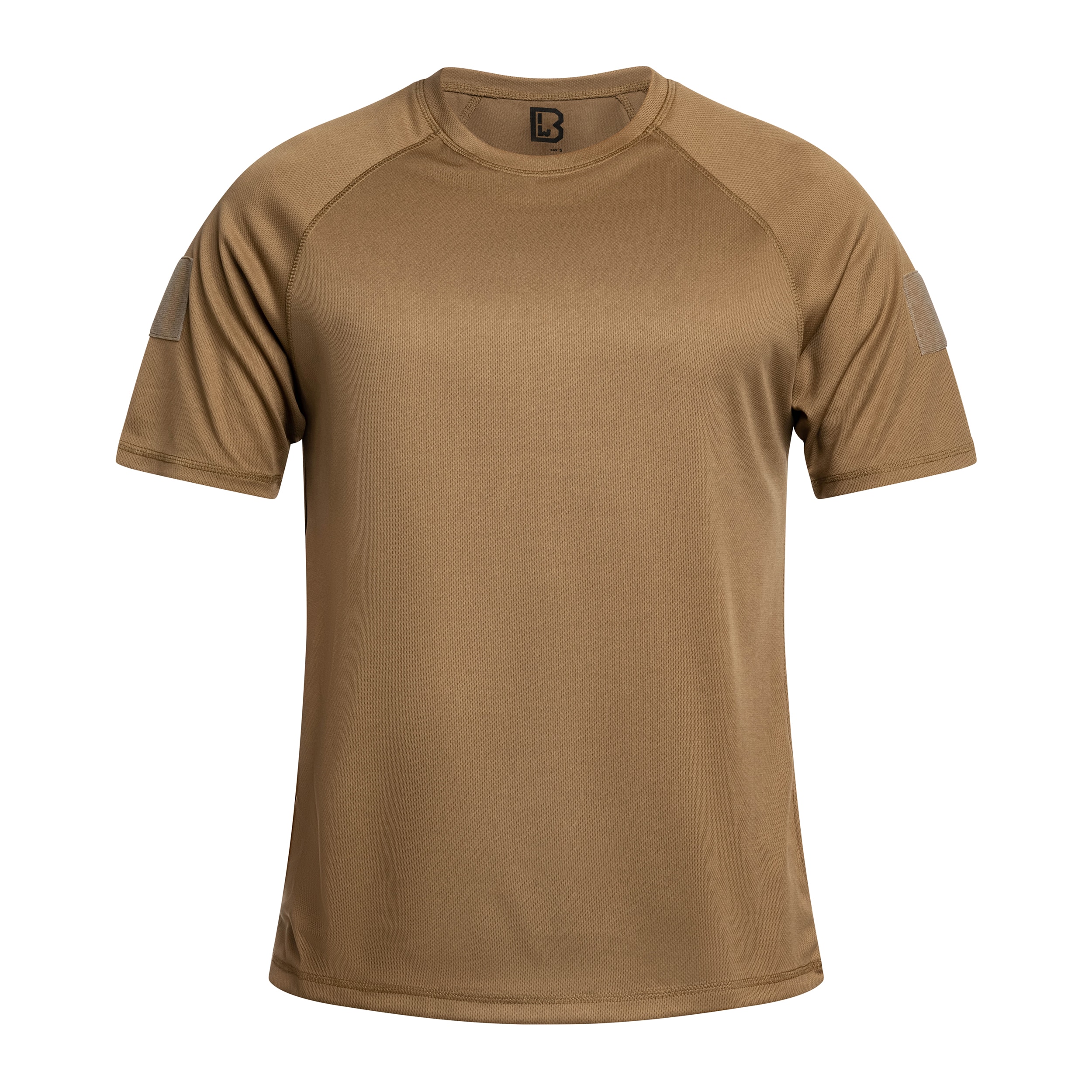 T-shirt Quickdry Short Sleeve Brandit - Camel
