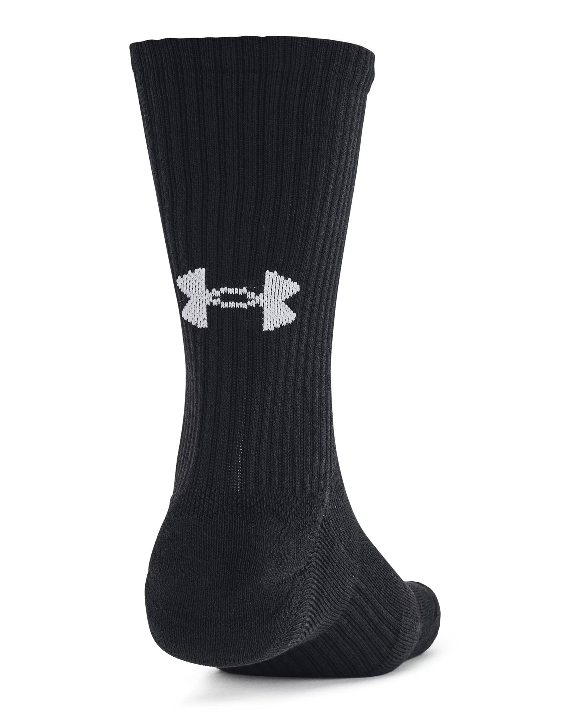 Chaussettes Training Cotton Black/White - 3 pairs Under Armour