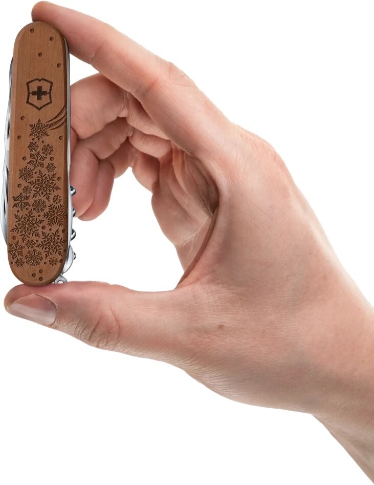 Couteau de poche Victorinox Climber Wood Winter Magic Limited Edition 2025